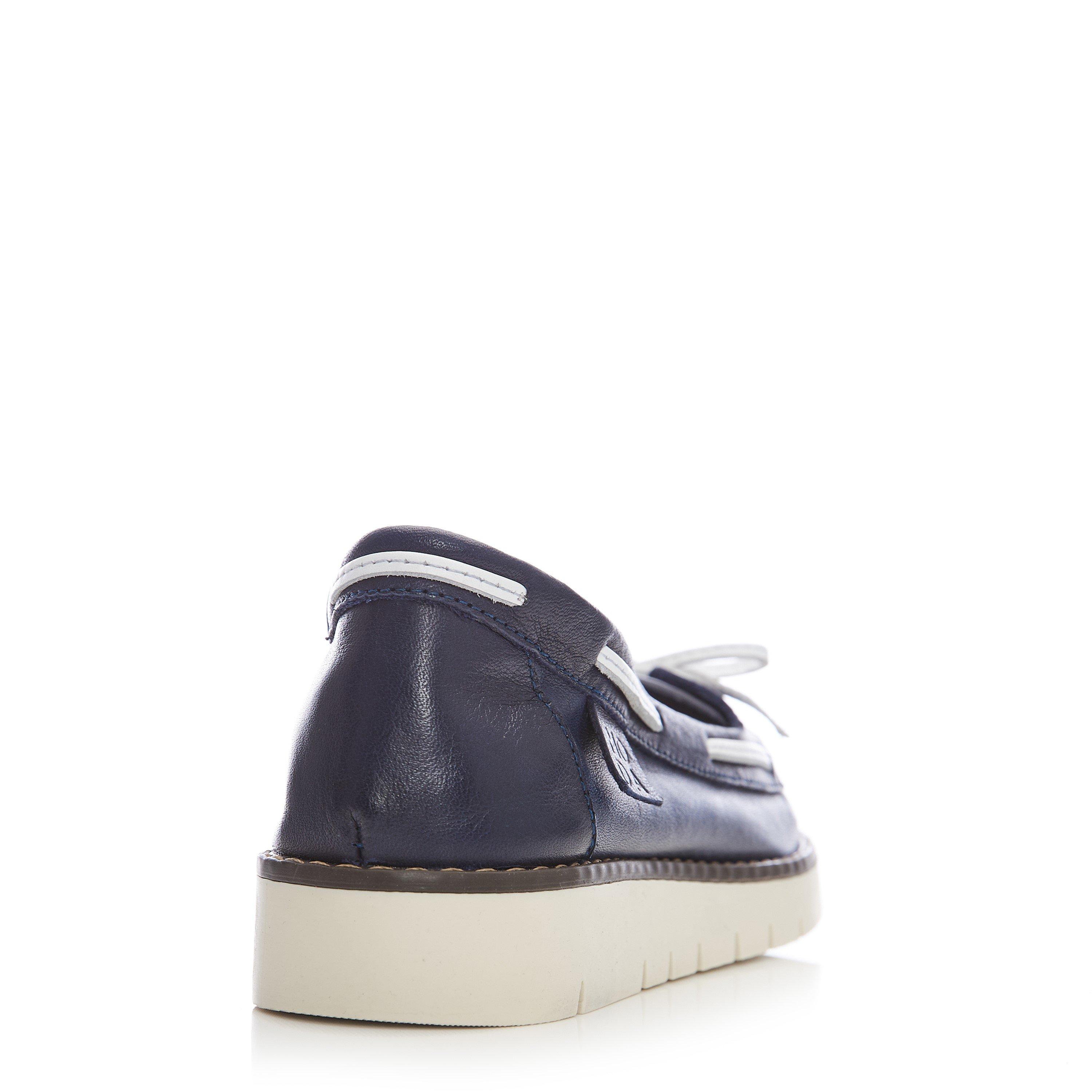 AZUL MARINHO - Moda in Pelle - Women's Esmee Loafers - 4