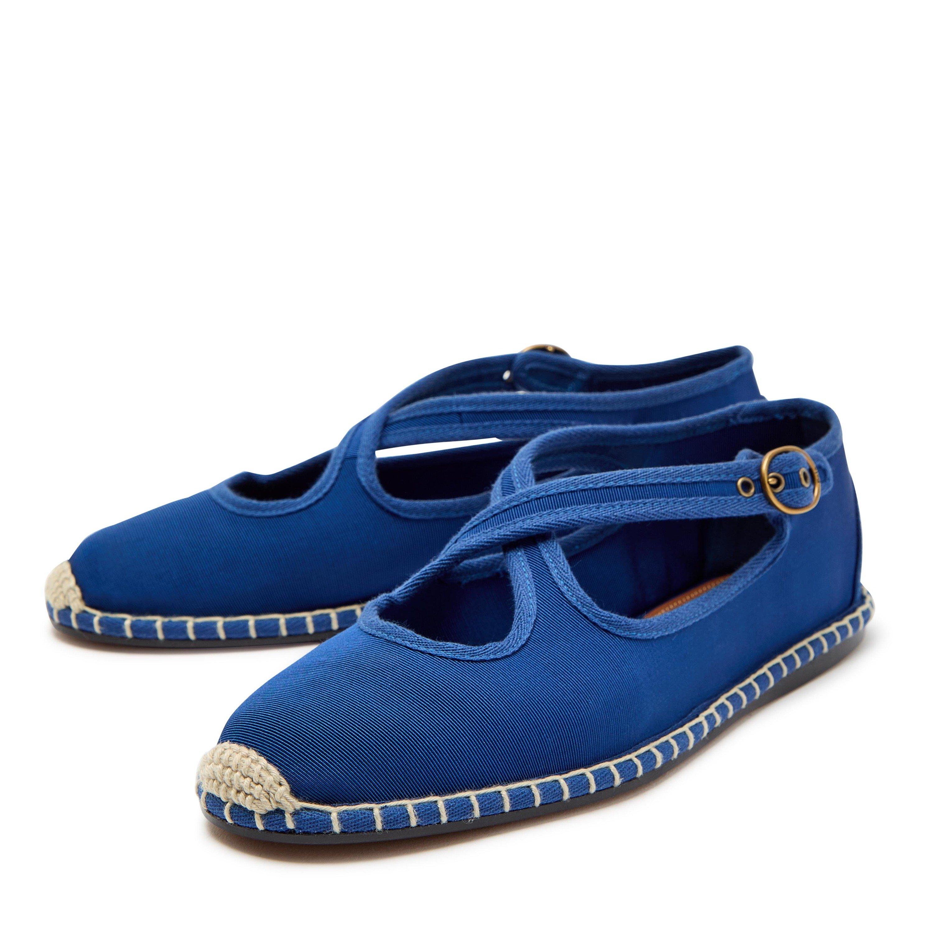 NAVY - Polo Ralph Lauren - S CROSS MARY JANE FLAT SHOE - 3