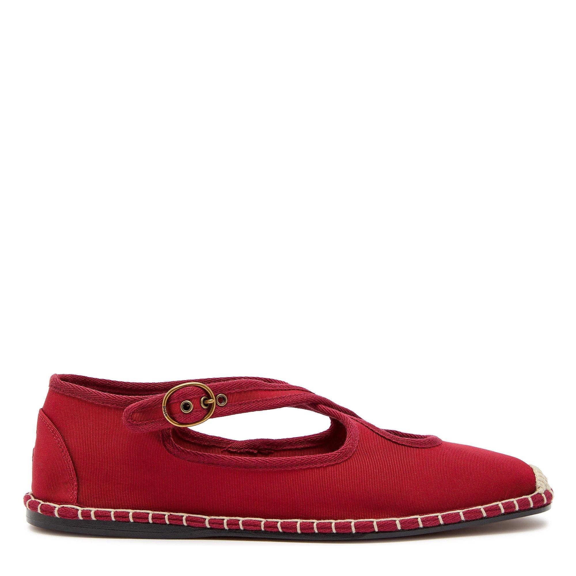 RED - Polo Ralph Lauren - S CROSS MARY JANE FLAT SHOE