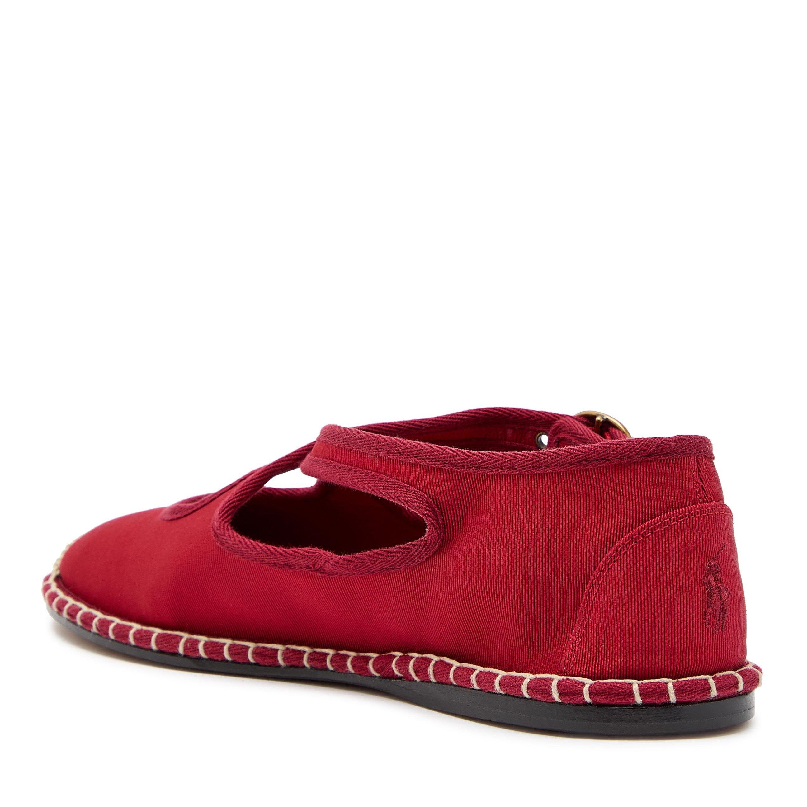 RED - Polo Ralph Lauren - S CROSS MARY JANE FLAT SHOE - 2