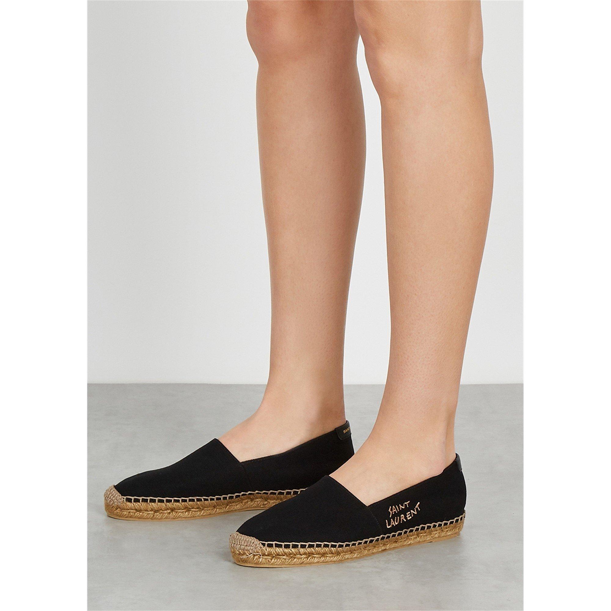 BLACK - Saint Laurent - SIGNATURE ESPADRILLE - 3