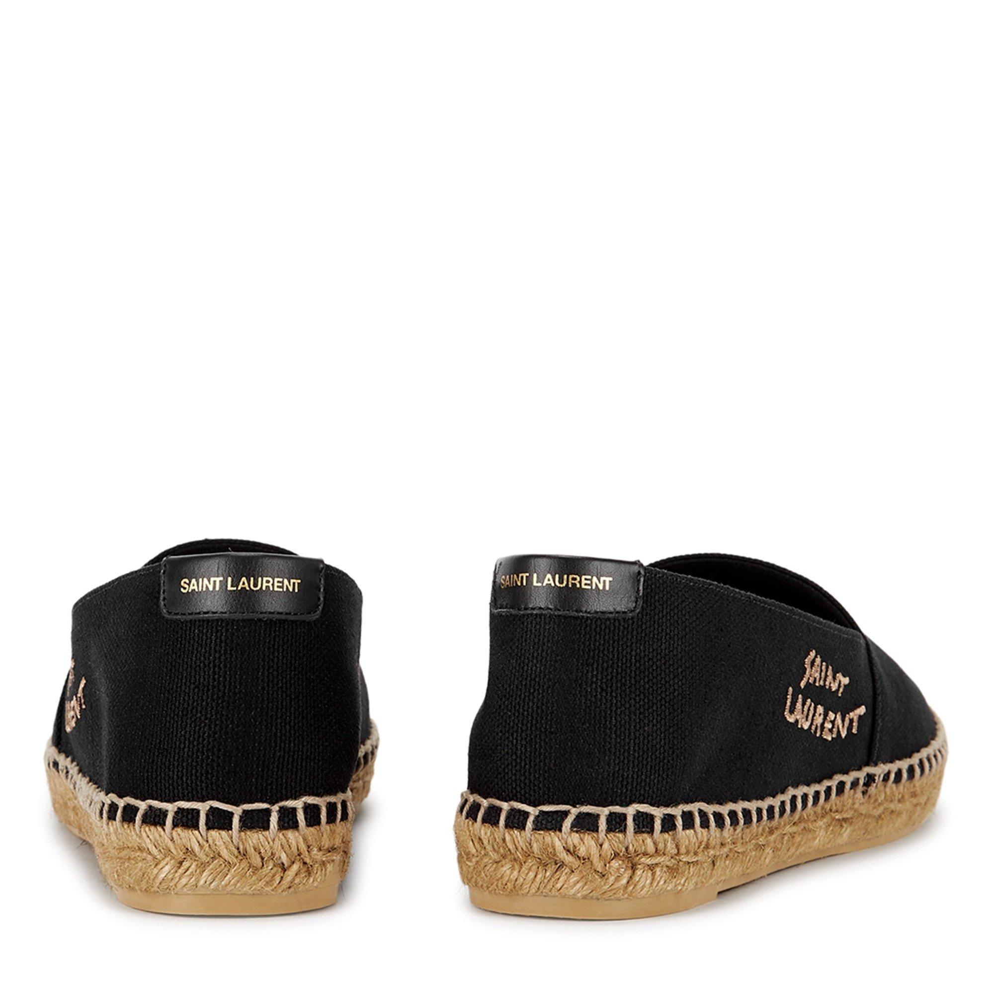 BLACK - Saint Laurent - SIGNATURE ESPADRILLE - 4