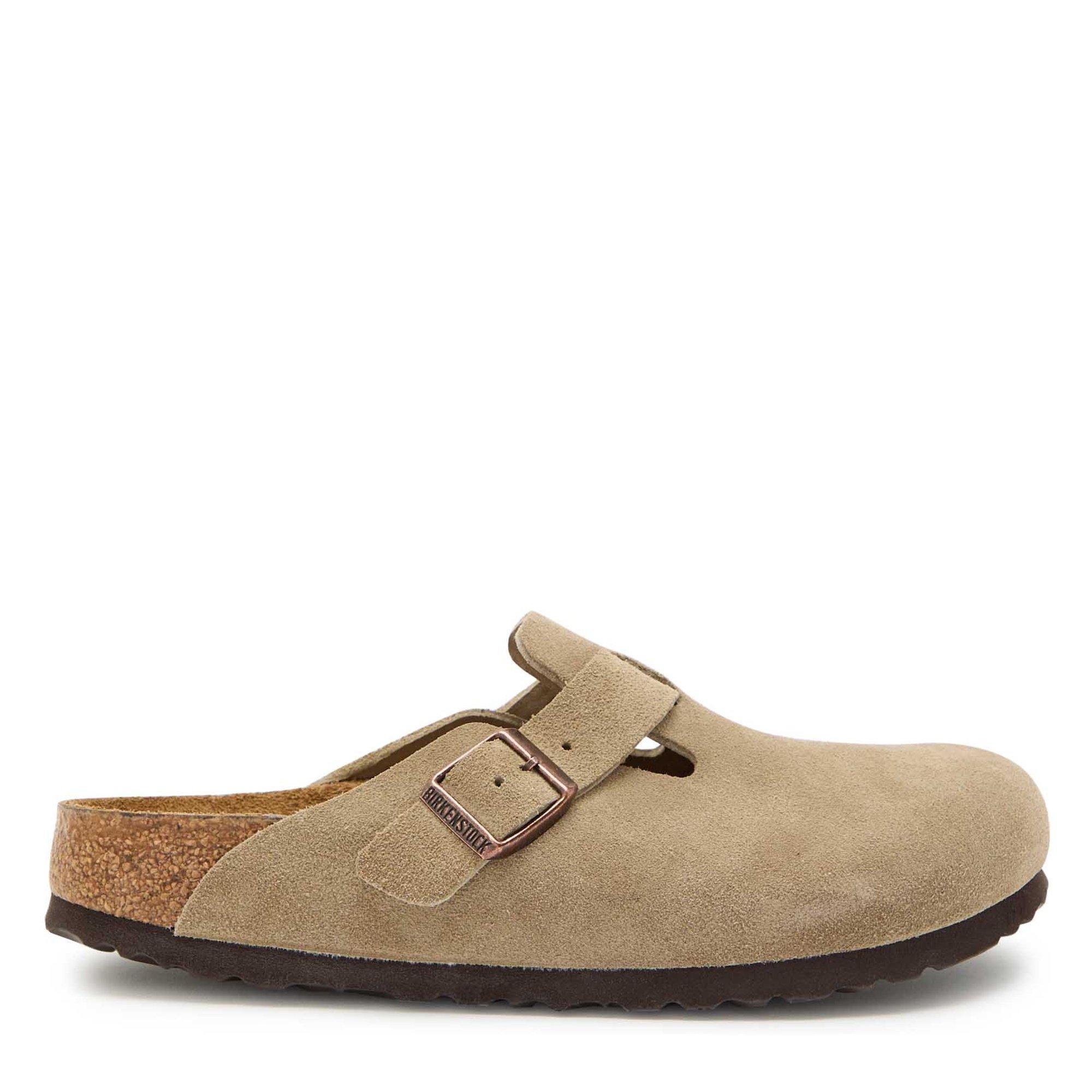 TAUPE - Birkenstock - Boston normal footbed