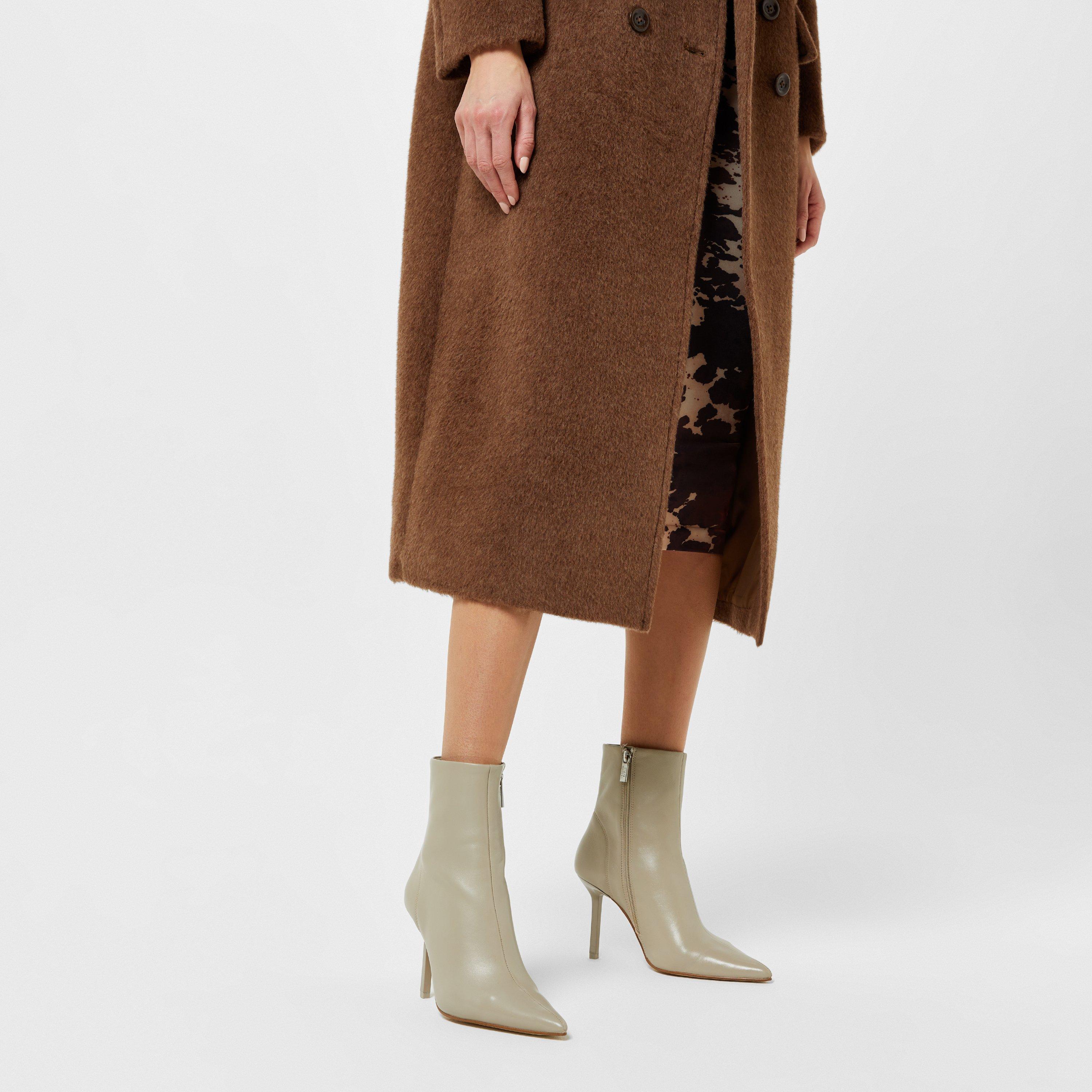 Greige Leath - Steve Madden - Lyanna Ankle Boots - 2