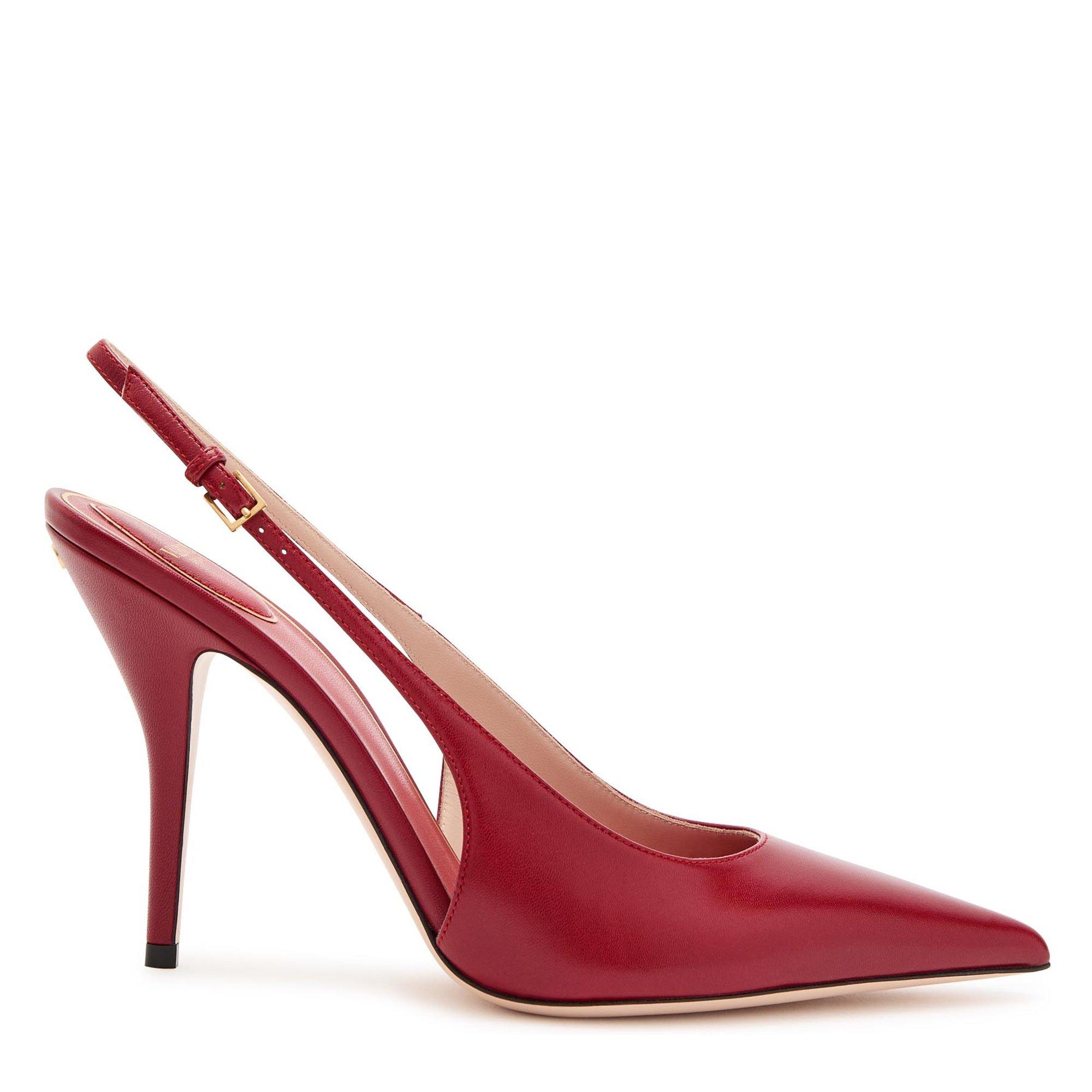 RED - Valentino - SLING BACK CUTTIE T. 100 CAPRE