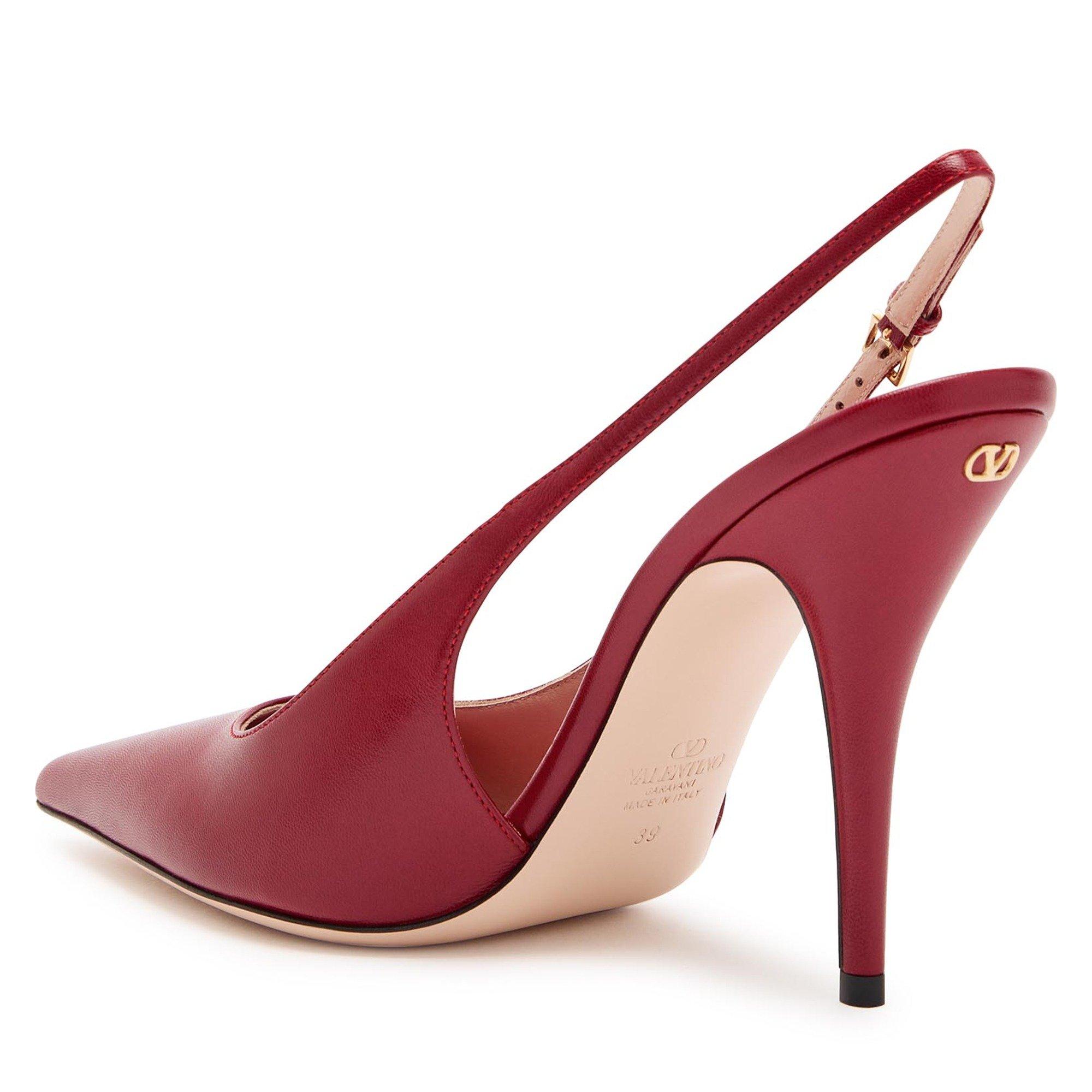 RED - Valentino - SLING BACK CUTTIE T. 100 CAPRE - 2