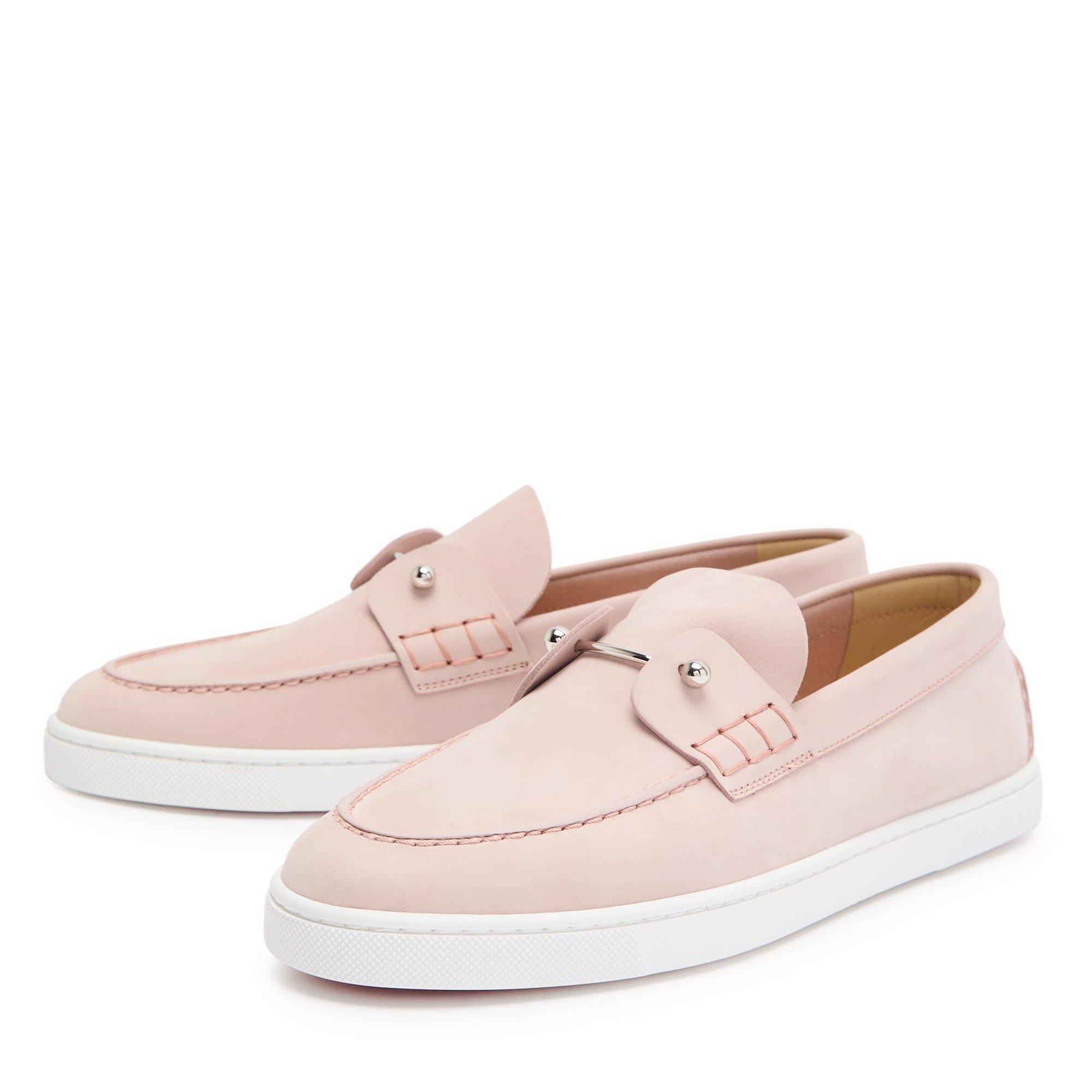 PINK - Christian Louboutin - CHAMBELIBOAT DONNA FLAT CALF N - 4