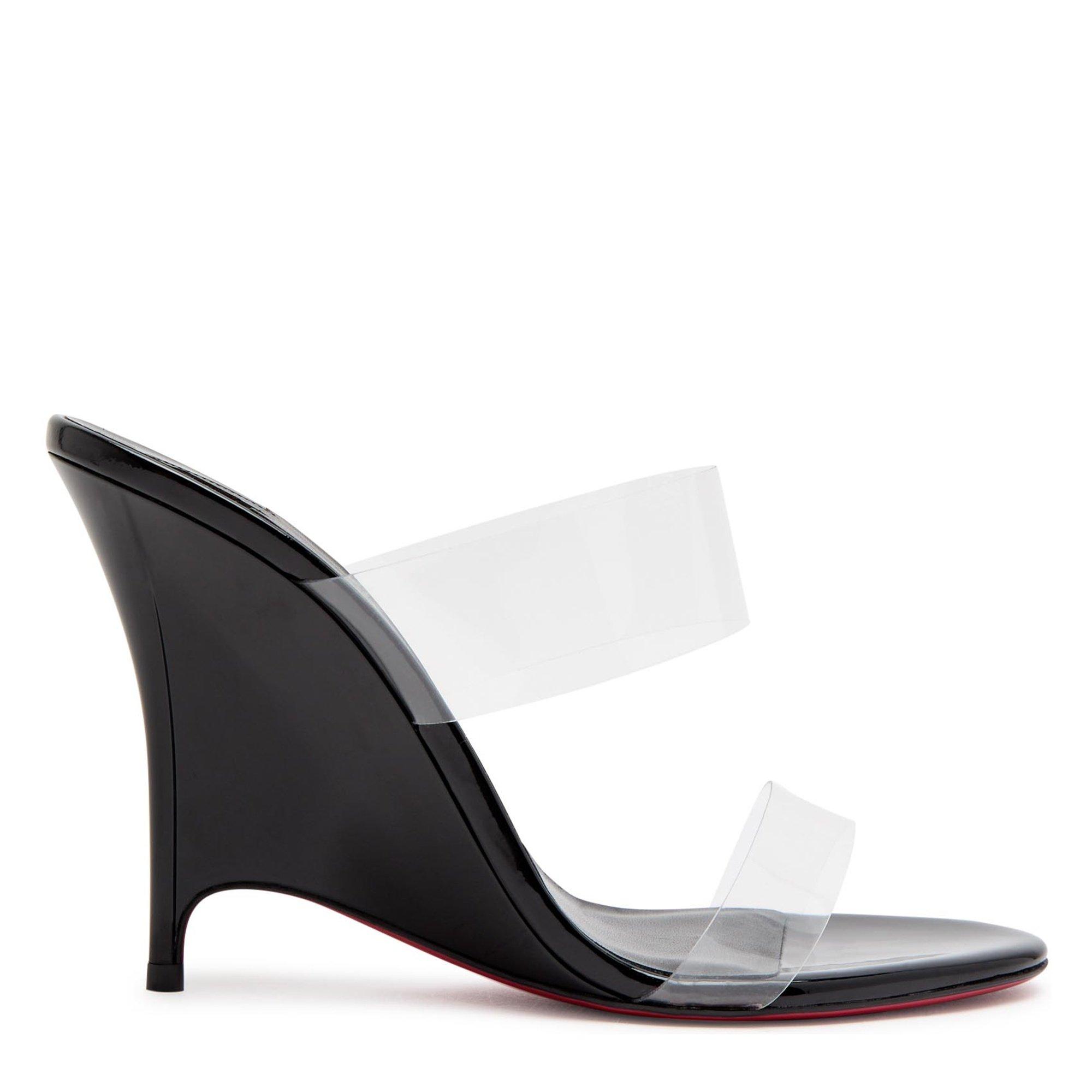 BLACK - Christian Louboutin - SOLO ZEE 100 ECO TPU/PATENT/LI - 1