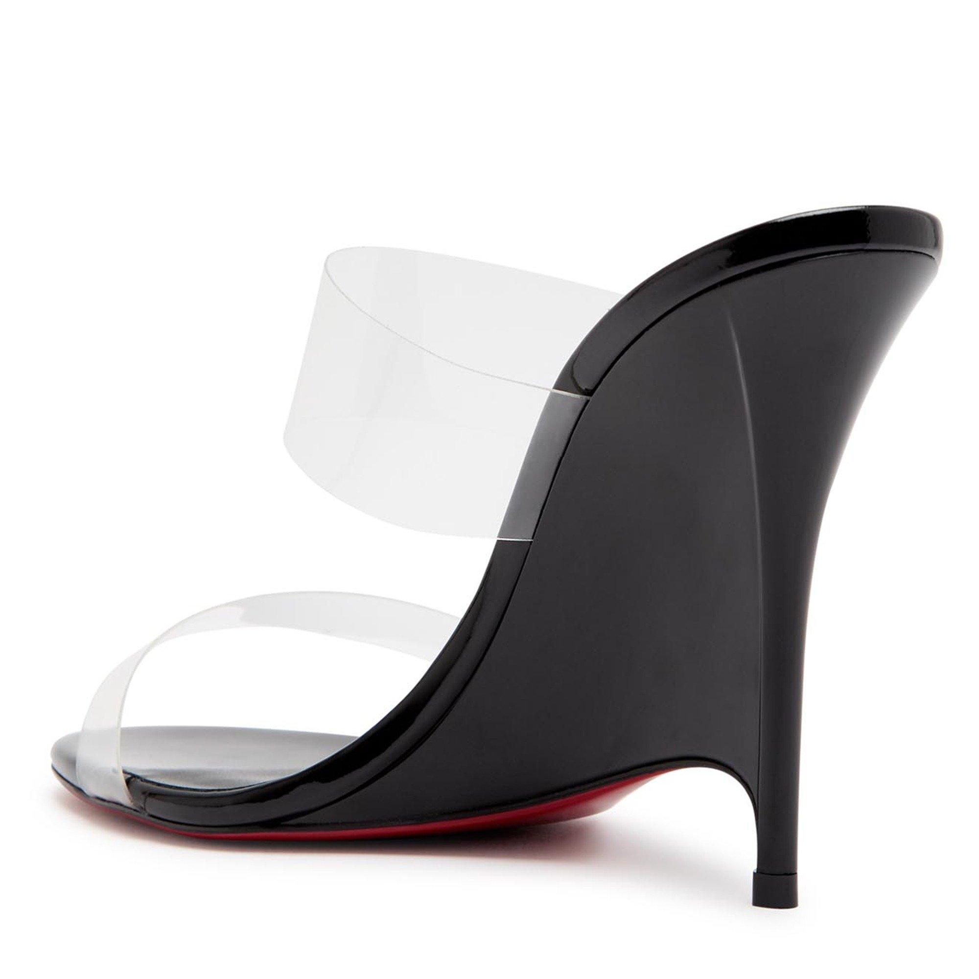 BLACK - Christian Louboutin - SOLO ZEE 100 ECO TPU/PATENT/LI - 2