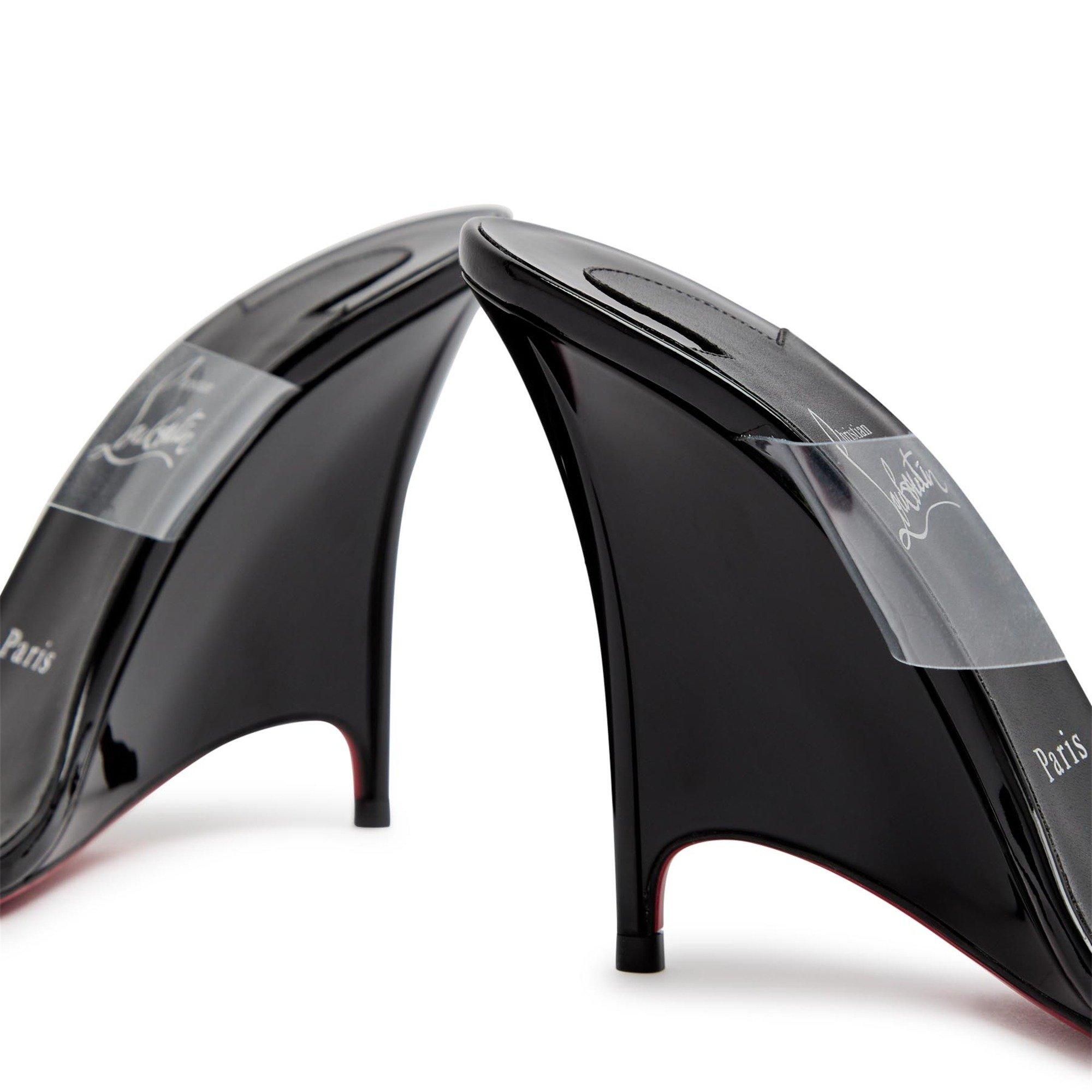 BLACK - Christian Louboutin - SOLO ZEE 100 ECO TPU/PATENT/LI - 5