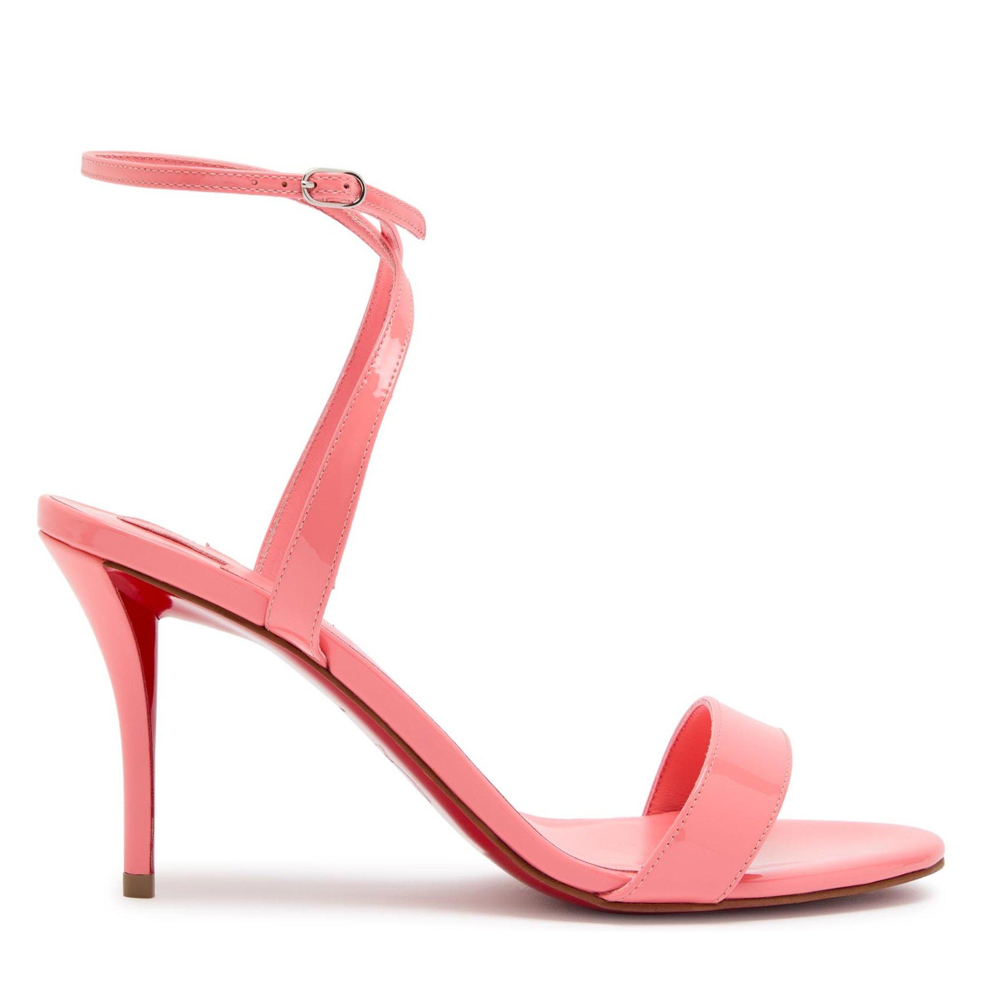 PINK - Christian Louboutin - MISS Z SANDAL 80 PATENT/LINING - 1