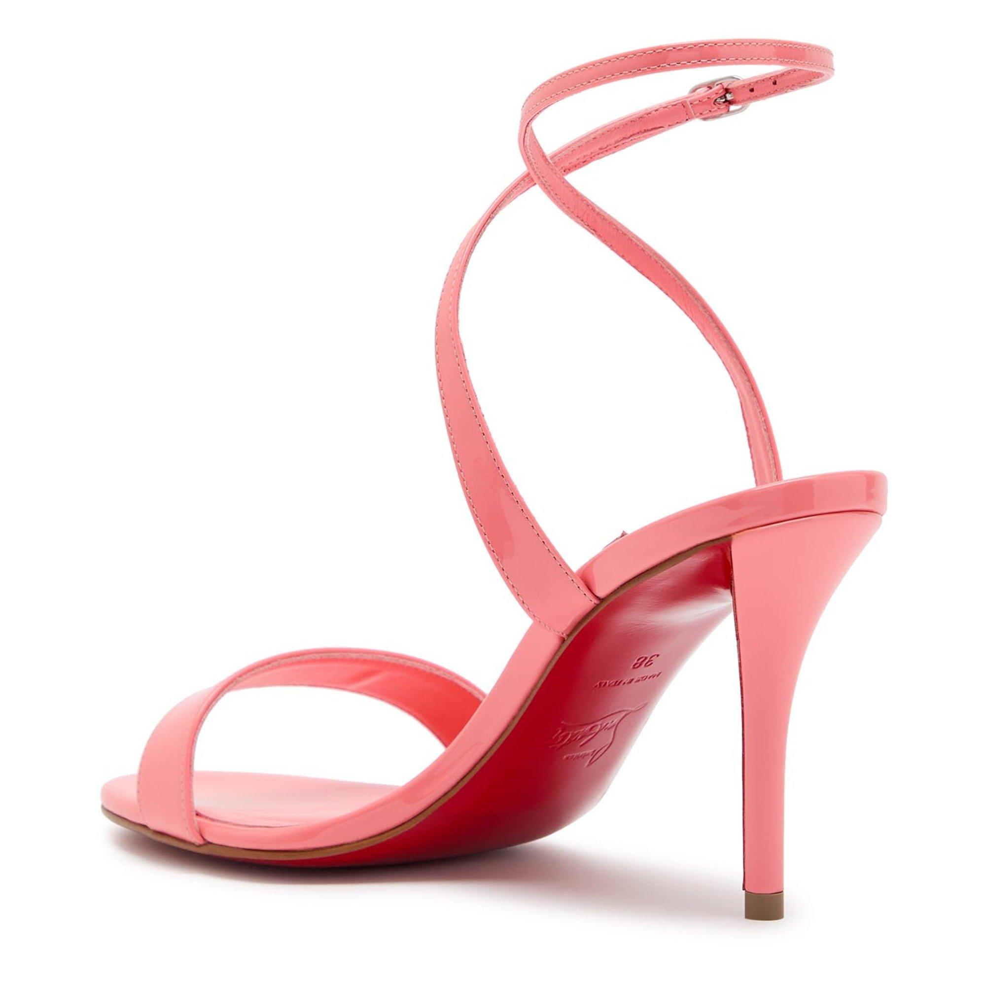 PINK - Christian Louboutin - MISS Z SANDAL 80 PATENT/LINING - 2