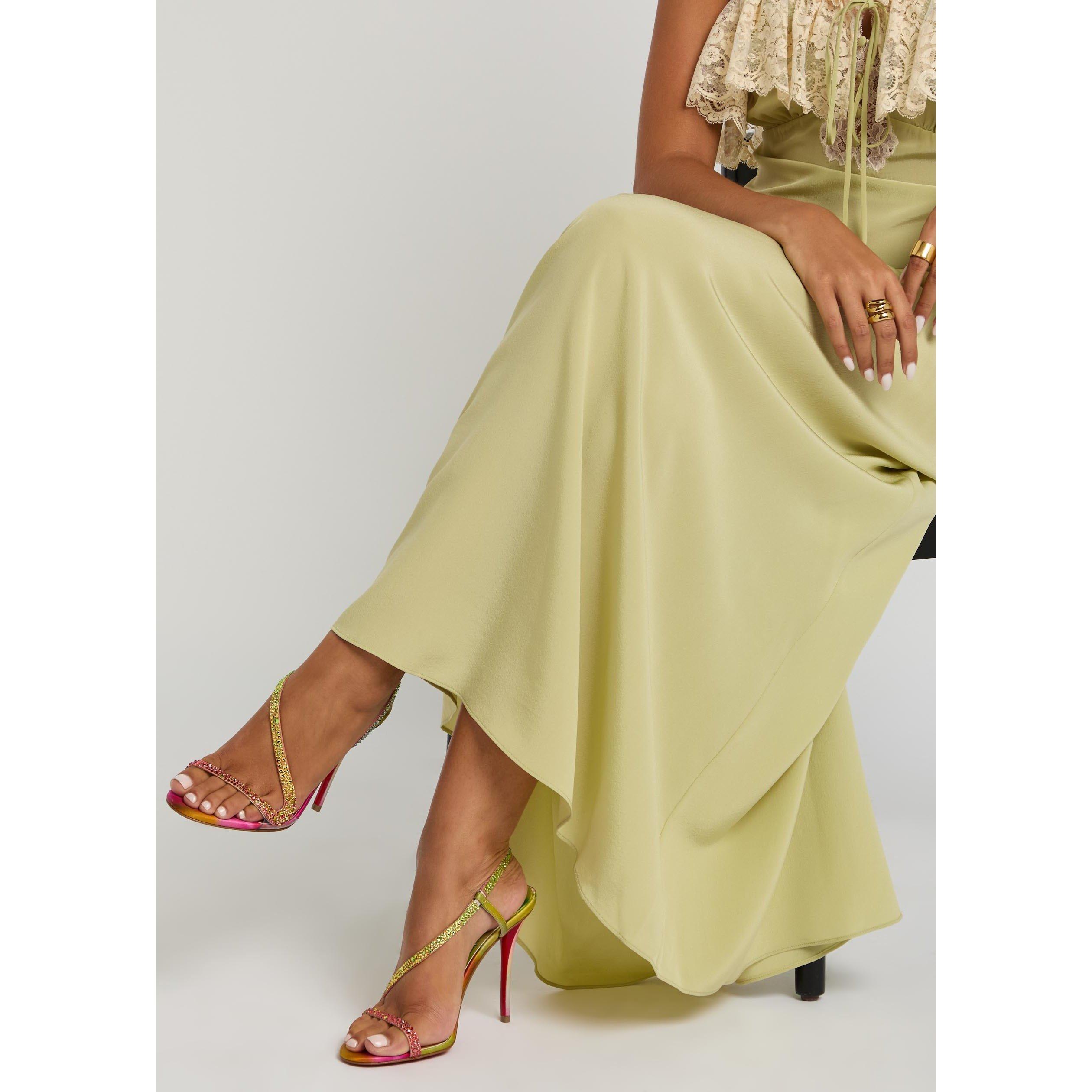 MULTI PRINT - Christian Louboutin - ROSA Z STRASS BOTANICA 100 SUE - 3
