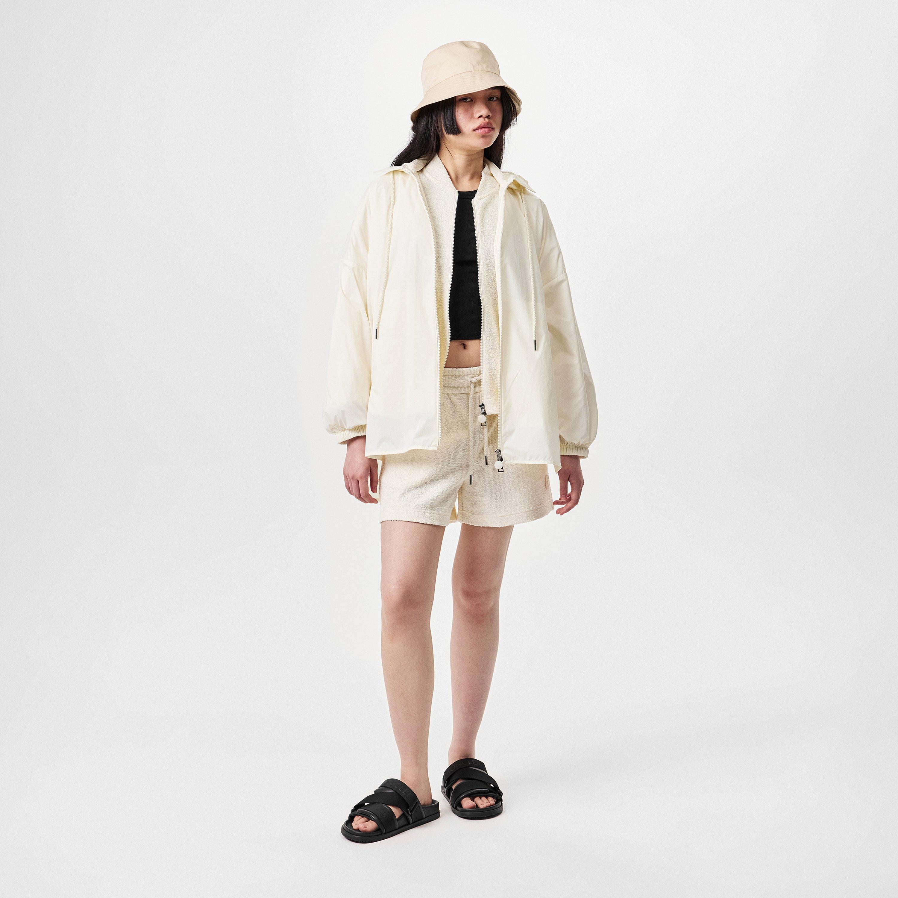 Black 999 - Moncler - Women's Strap Flat Sandals - 6