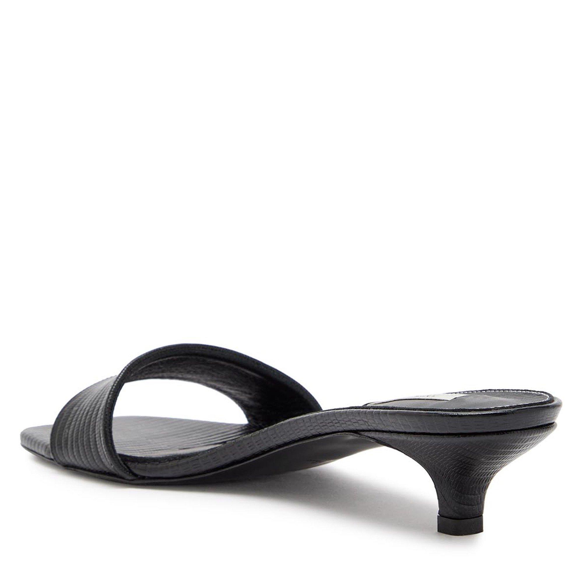 BLACK - Toteme - Slim lizard-embossed bandeau m - 2