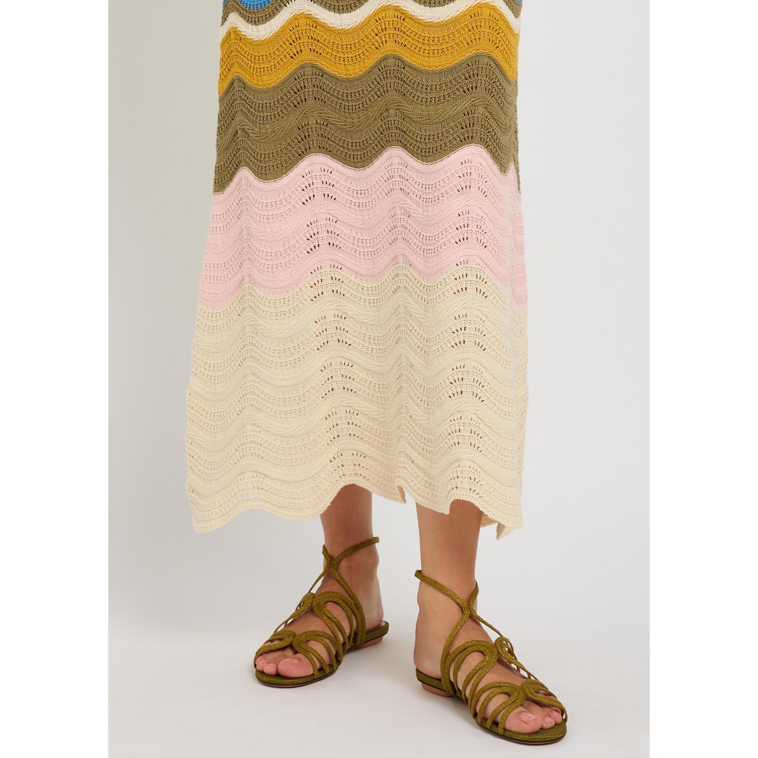 KHAKI - Aquazzura - SERENADE SANDAL FLAT - 3