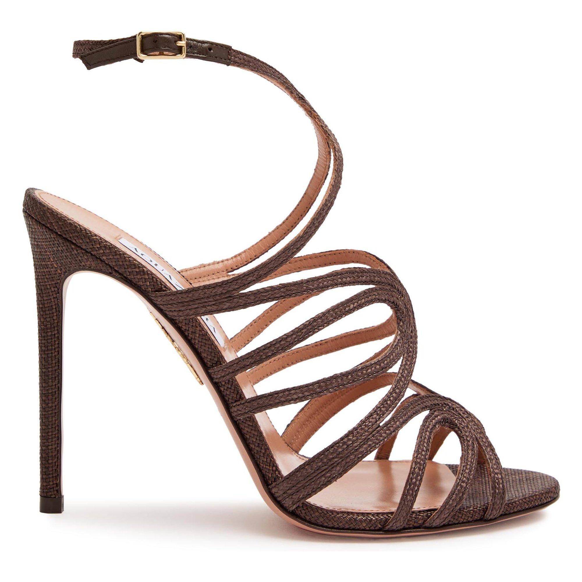 BROWN - Aquazzura - SERENADE SANDAL 105 - 1