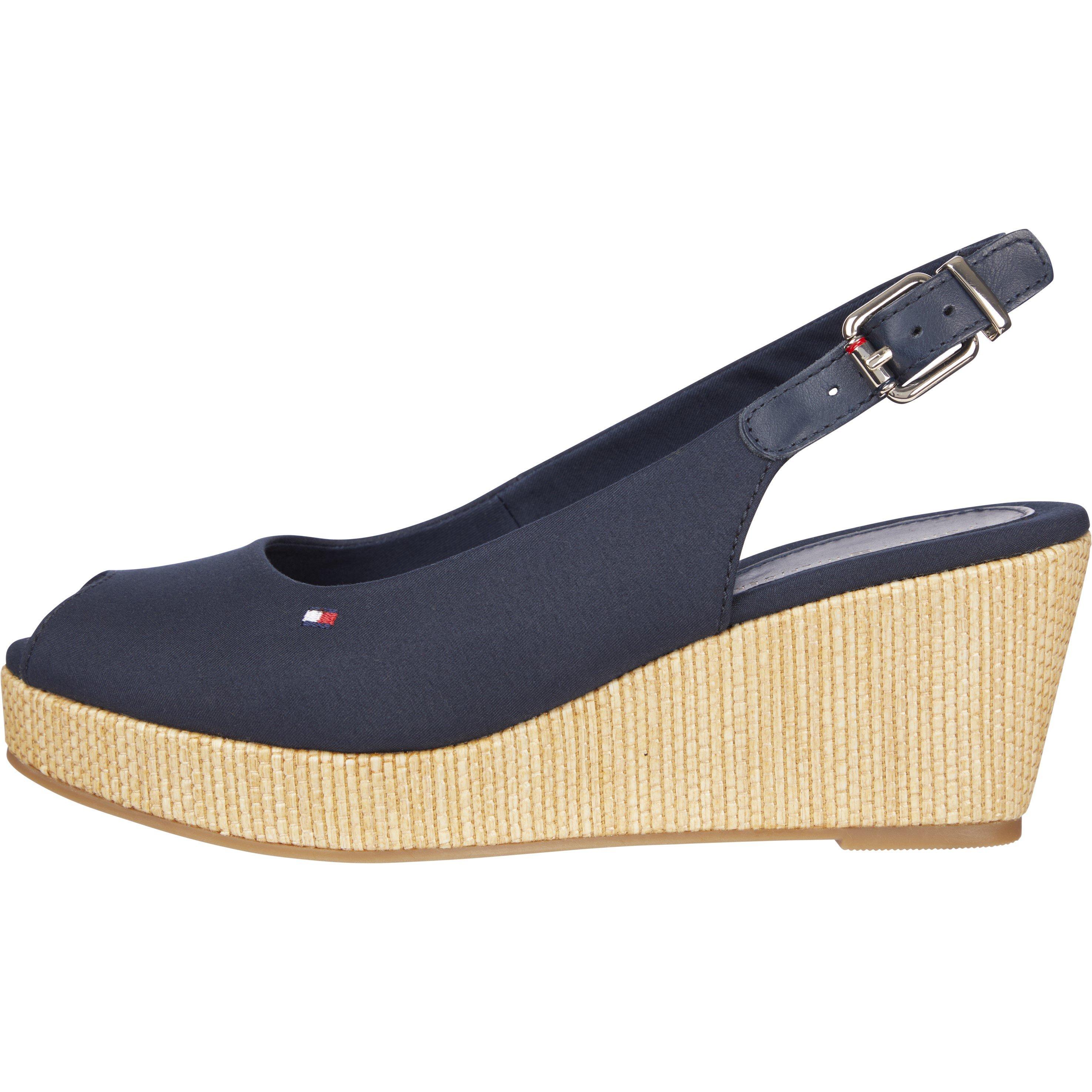 Des Sky - Tommy Hilfiger - Iconic Elba Sling Back Wedges - 3
