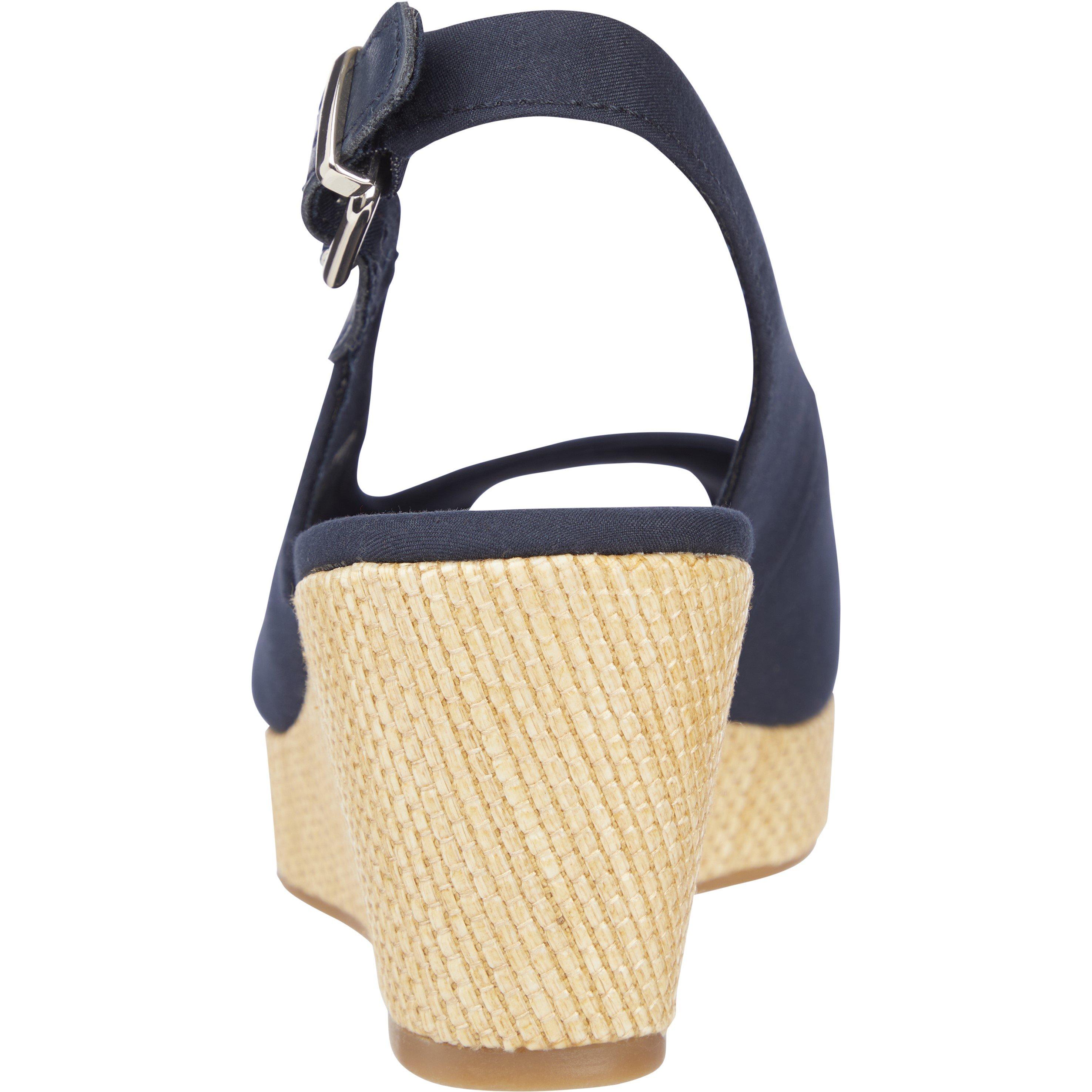 Des Sky - Tommy Hilfiger - Iconic Elba Sling Back Wedges - 4