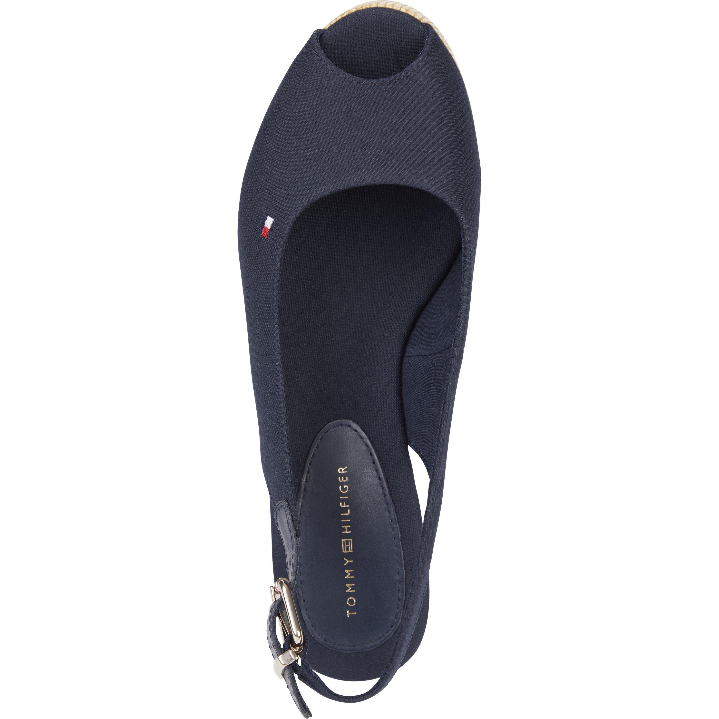 Des Sky - Tommy Hilfiger - Iconic Elba Sling Back Wedges - 6