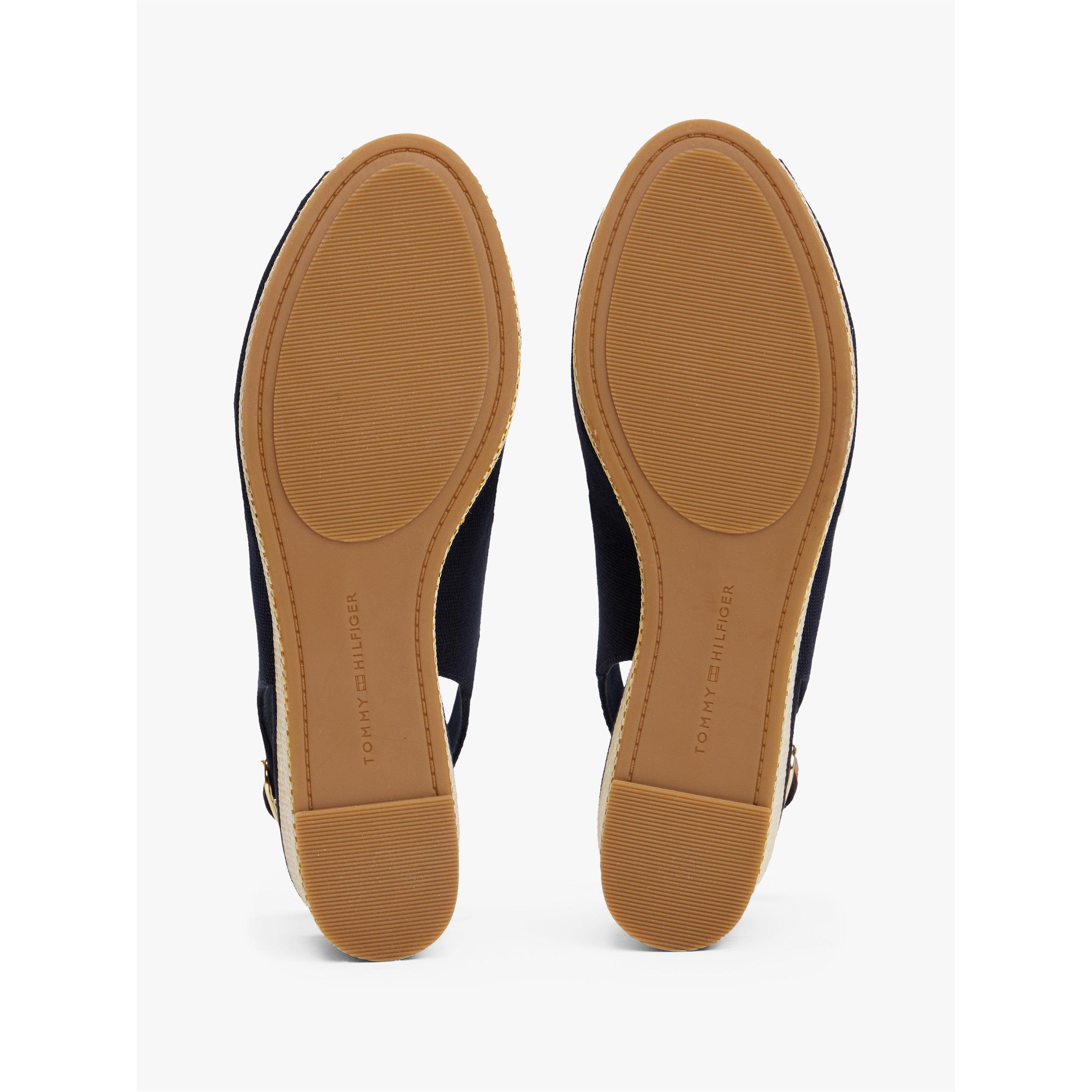 Space Blue - Tommy Hilfiger - Iconic Elba Sling Back Wedges - 8