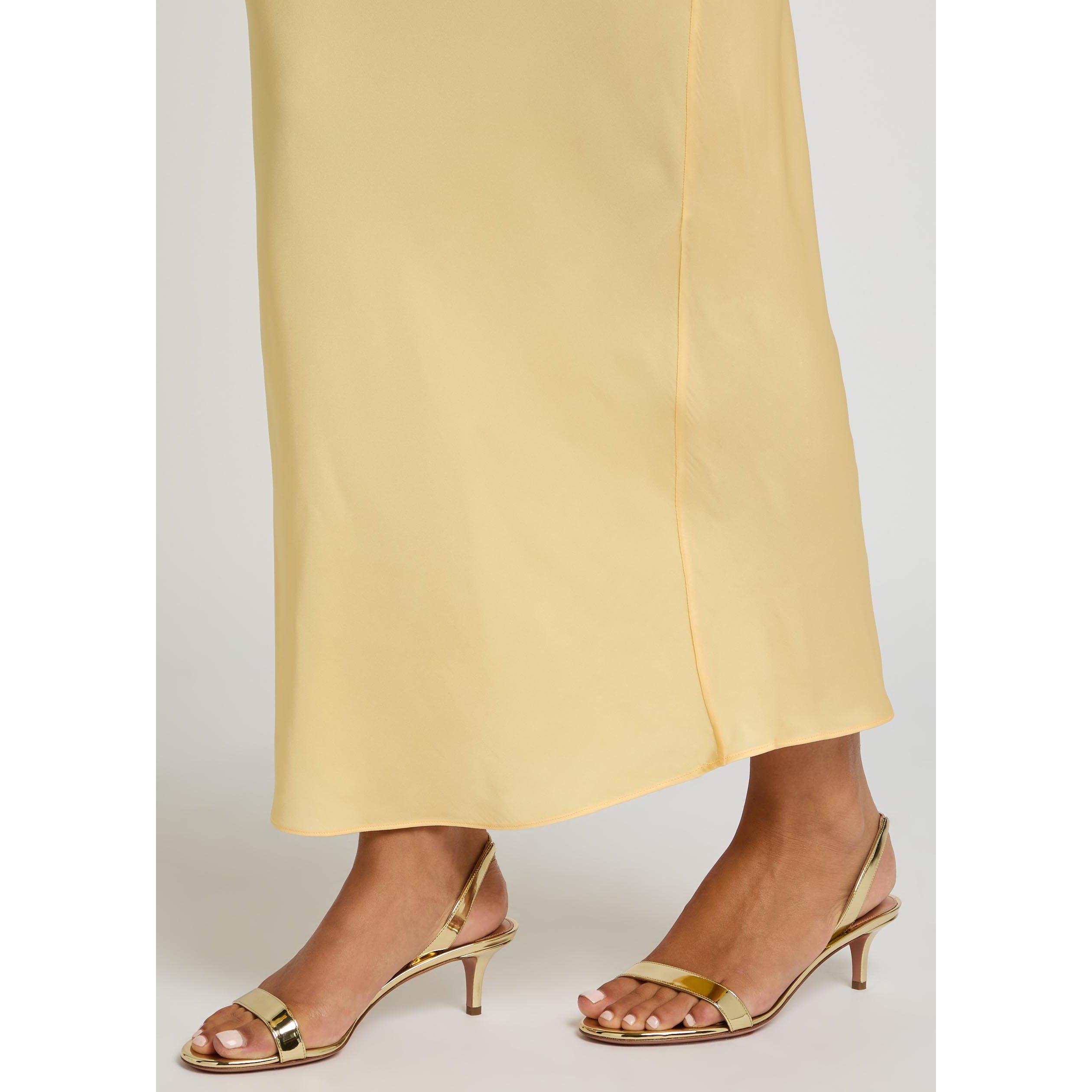 GOLD - Aquazzura - SO NUDE METALLIC SANDAL 50 - 3
