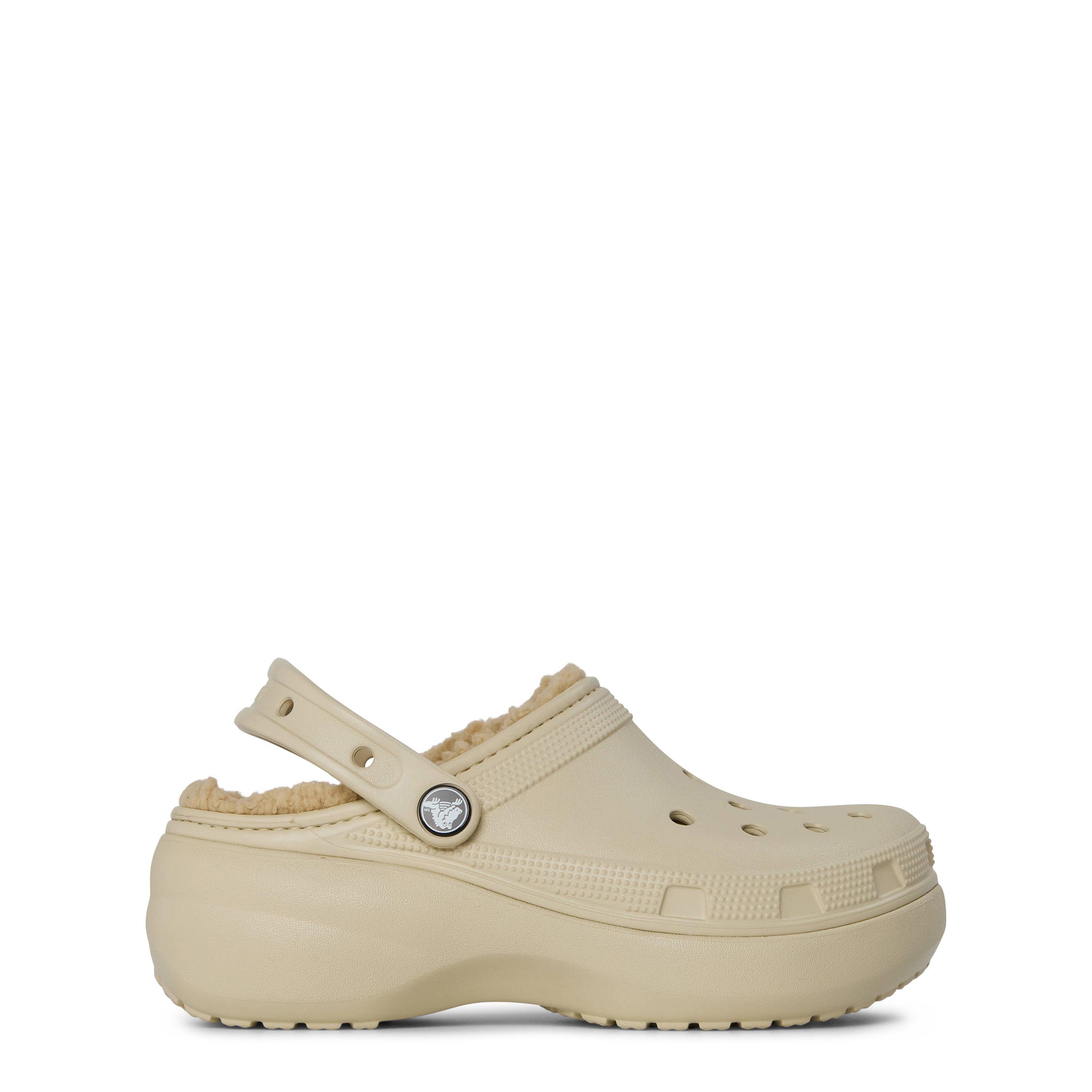 Crocs Classic Platform Lined Clogs Mules Slippers FRASERS