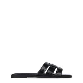 Bobs Flexpadrille 3.0 - Island Muse ISAWITFIRST Faux Leather Caged Sandals