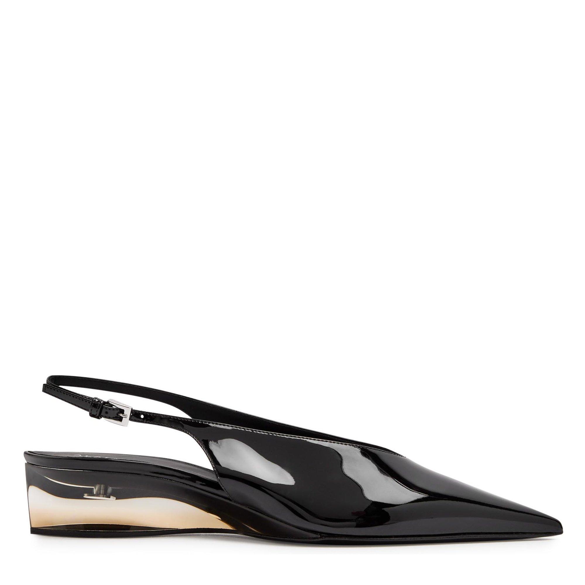BLACK - Alaia - INVISIBLE WEDGE SLINGBACKS 30 - 1