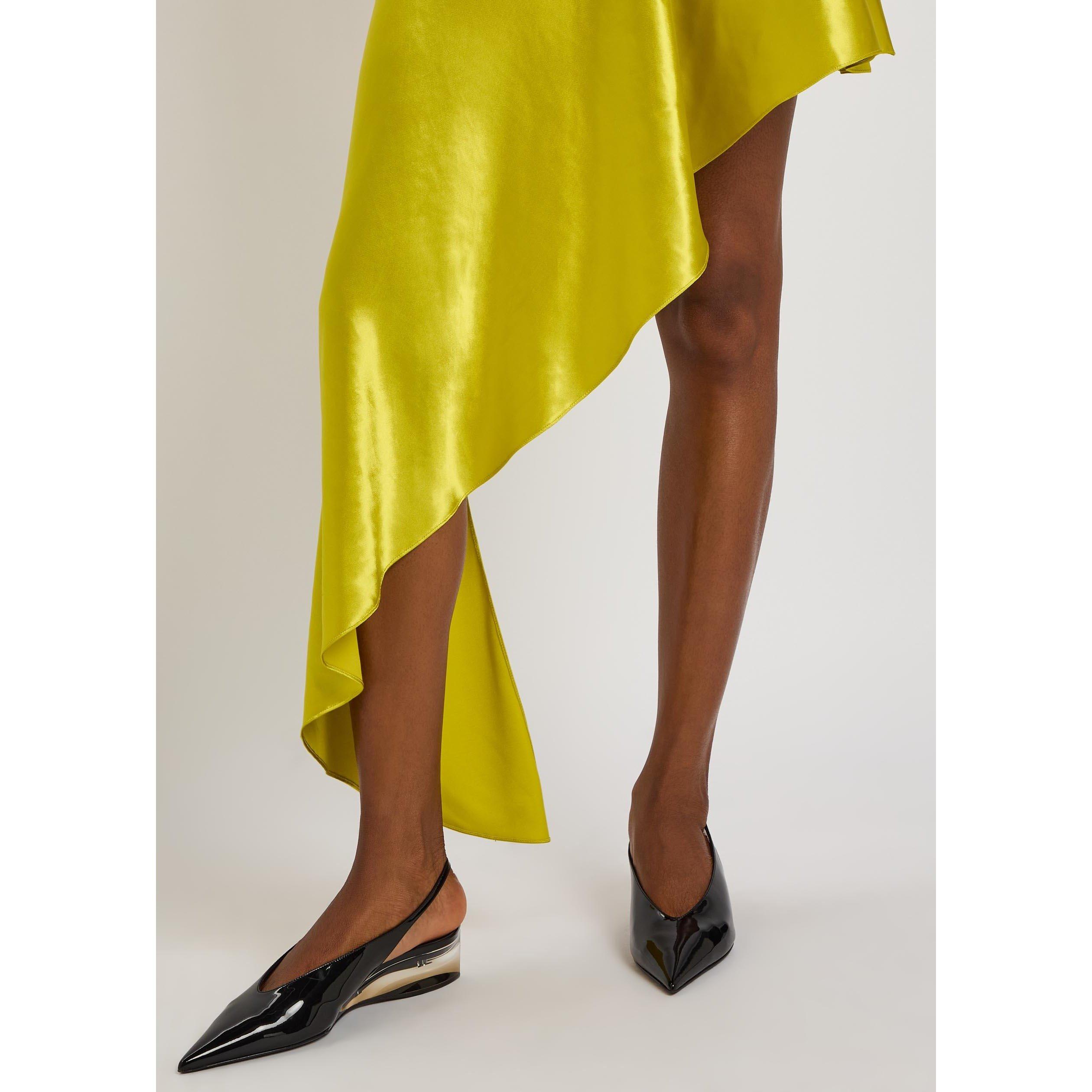 BLACK - Alaia - INVISIBLE WEDGE SLINGBACKS 30 - 3