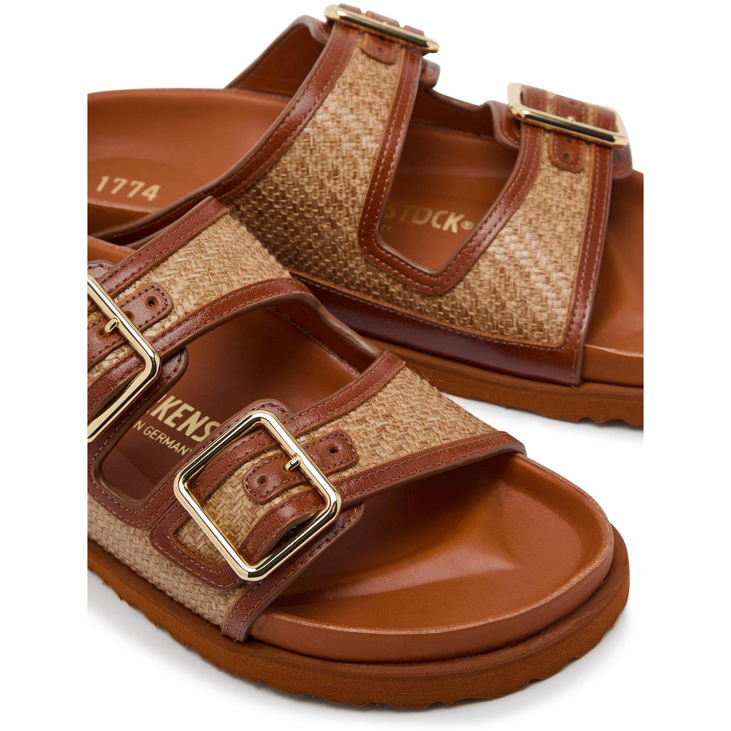 CAMEL - Birkenstock 1774 - Arizona Framed Raffia 1774 - 4