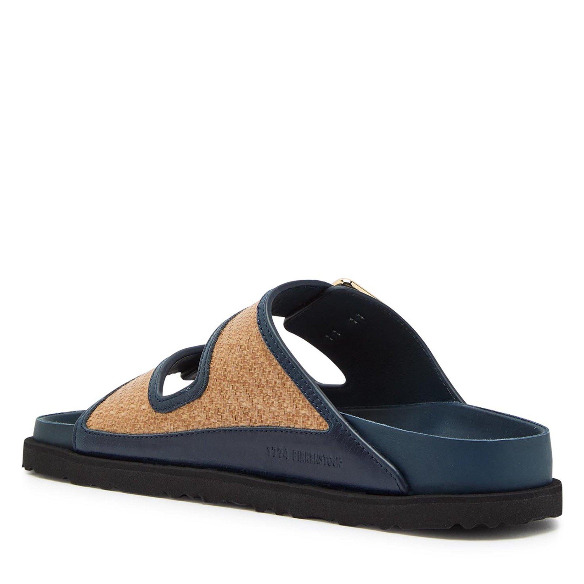 NAVY AND OTHER - Birkenstock 1774 - Arizona Framed Raffia 1774 - 2