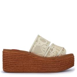 Chloe Woody Lace Espadrilles