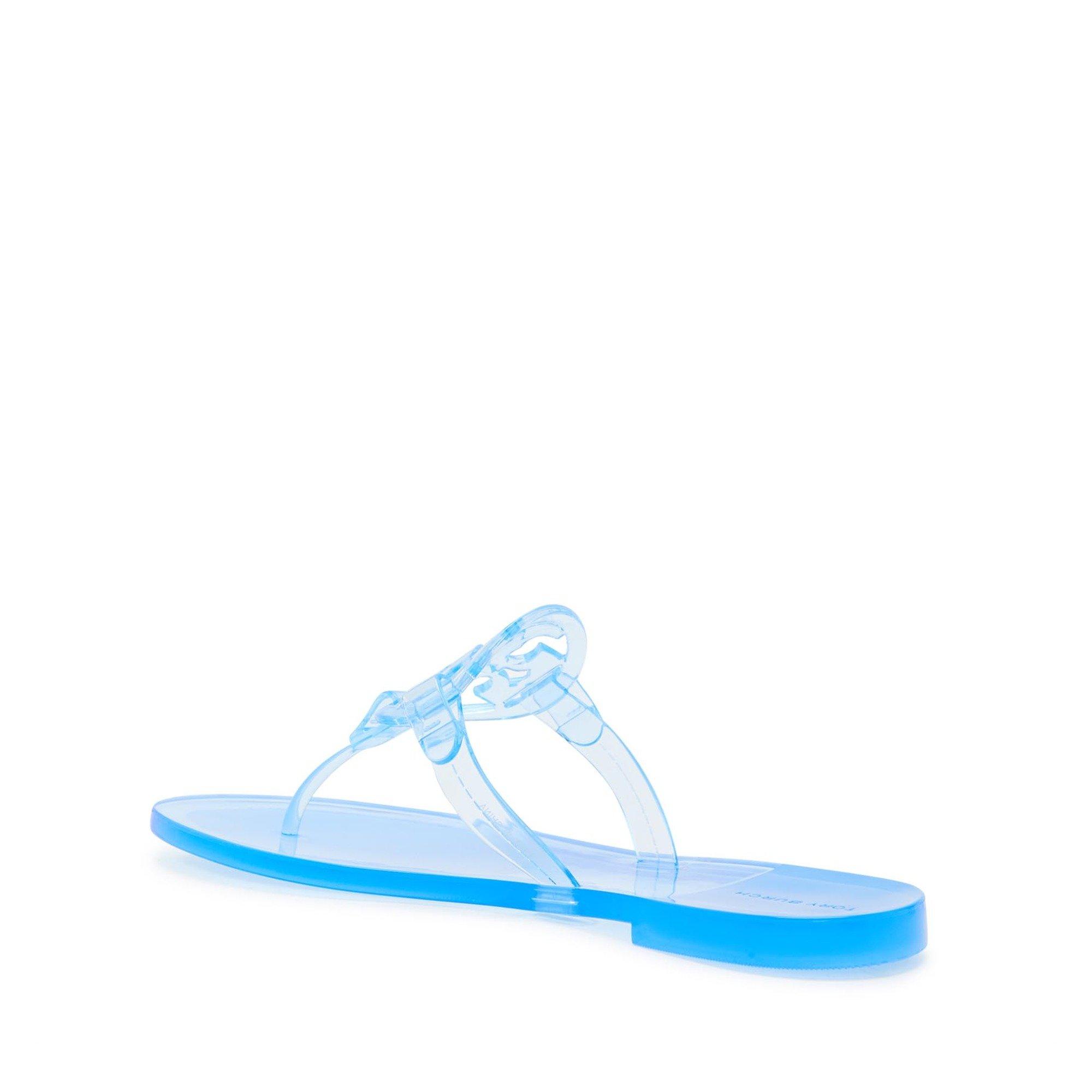 BLUE - Tory Burch - Women's Miller Jelly Flat Sandals - 2