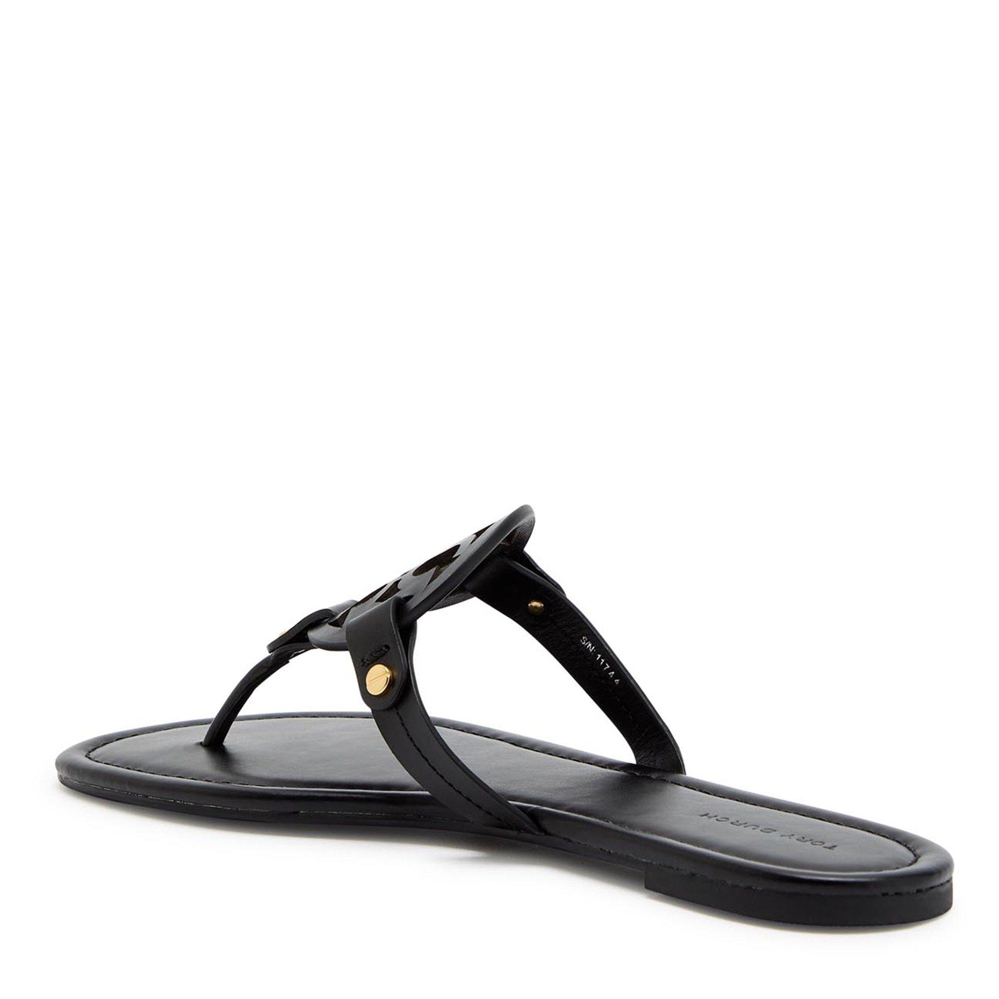 BLACK - Tory Burch - Women's Miller Flat Sandals - 2