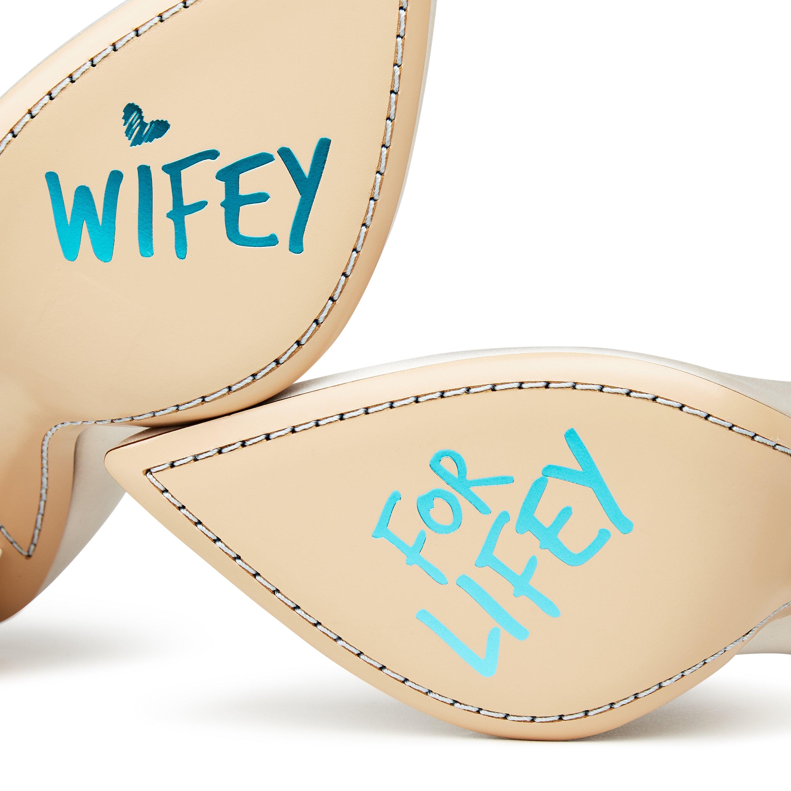 Ivory Satin - Sophia Webster - Blossom Pumps - 6