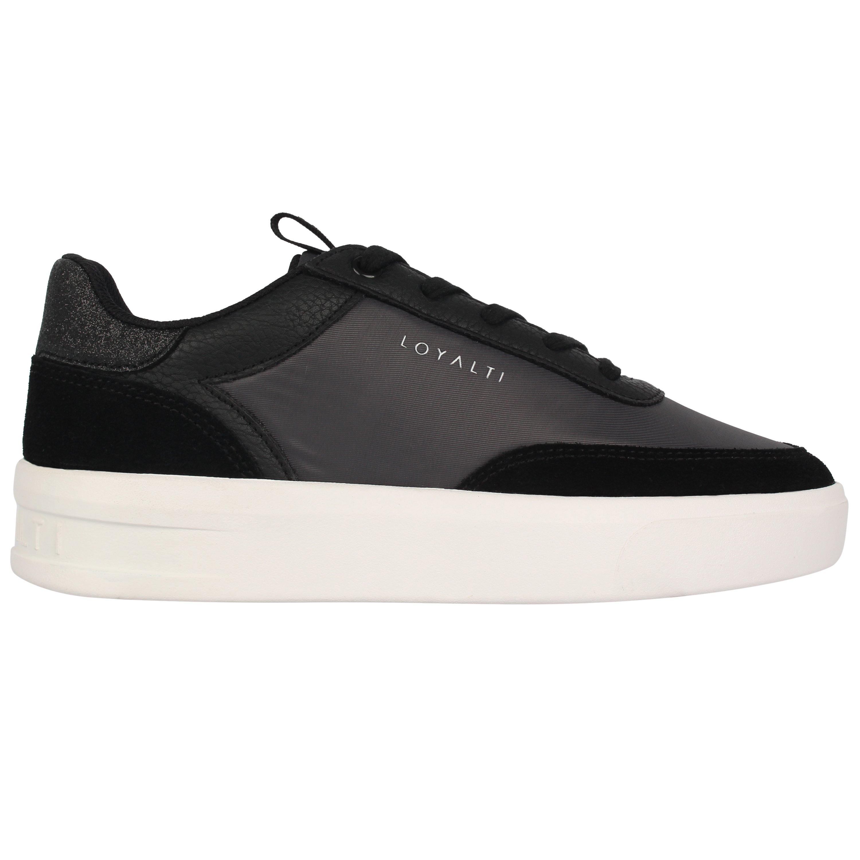 Zwart/Glitter - Loyalti - Deuces Trainers - 1