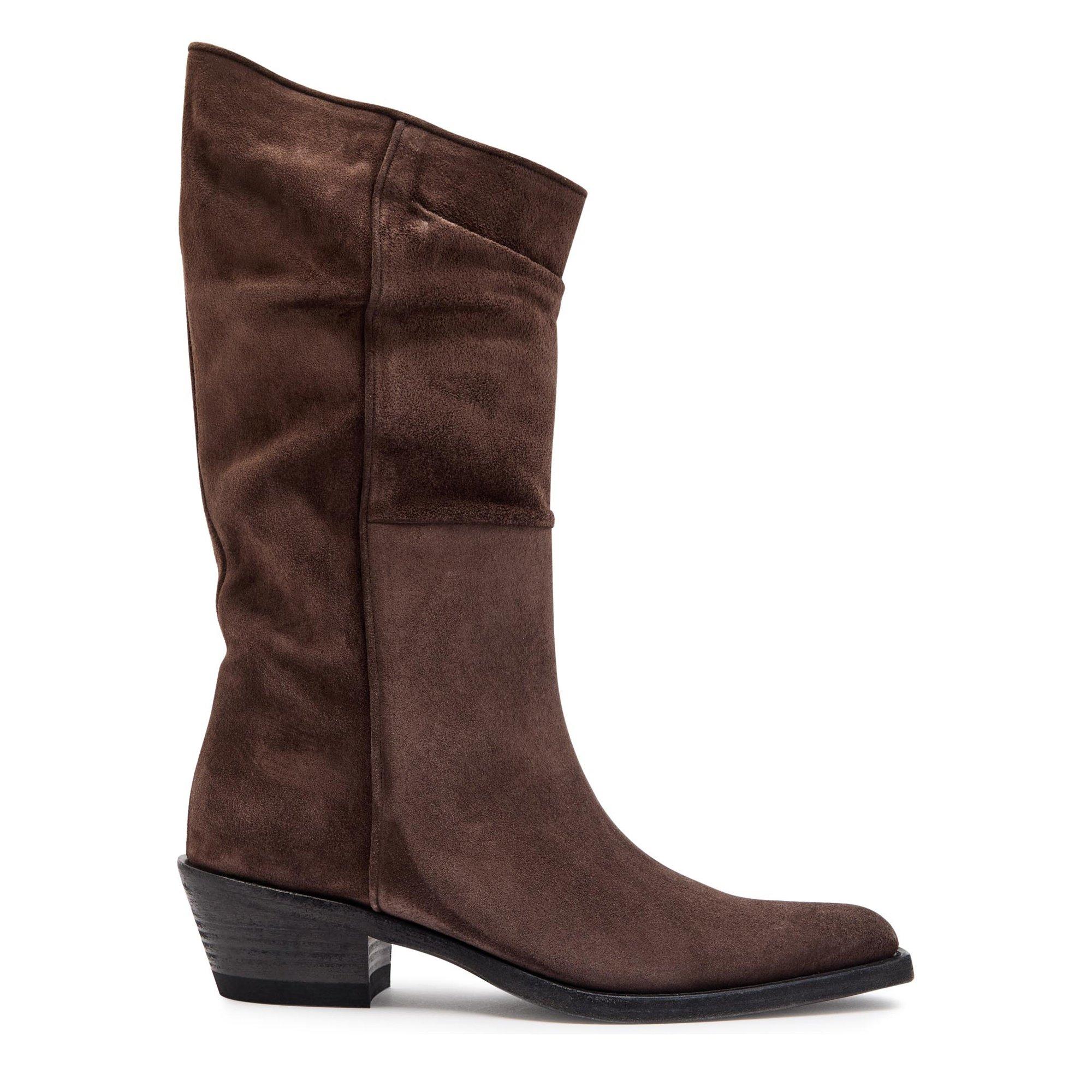 BROWN - Khaite - CLIVE BOOT 35