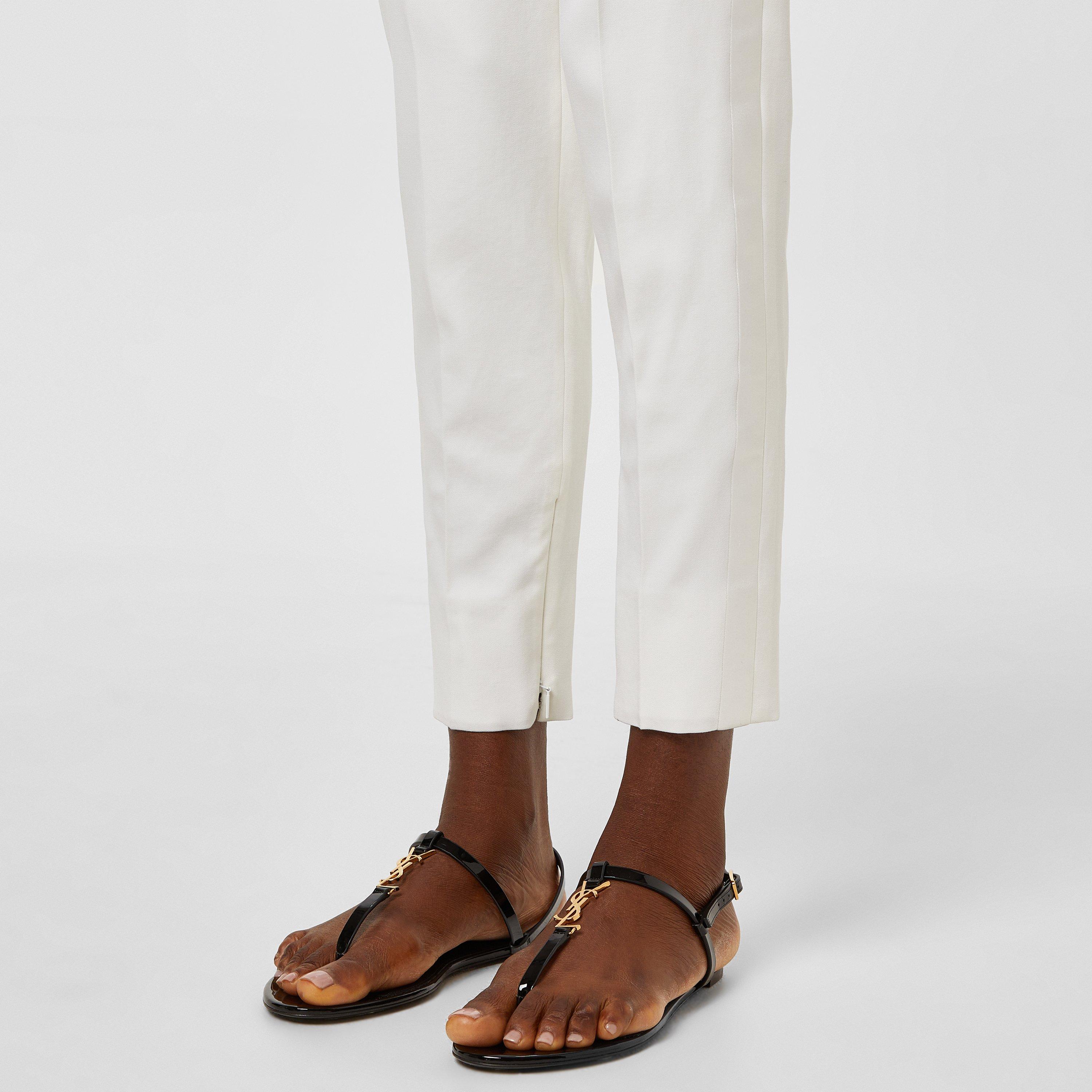 Black 1000 - Saint Laurent - Cassandra Sandals - 2