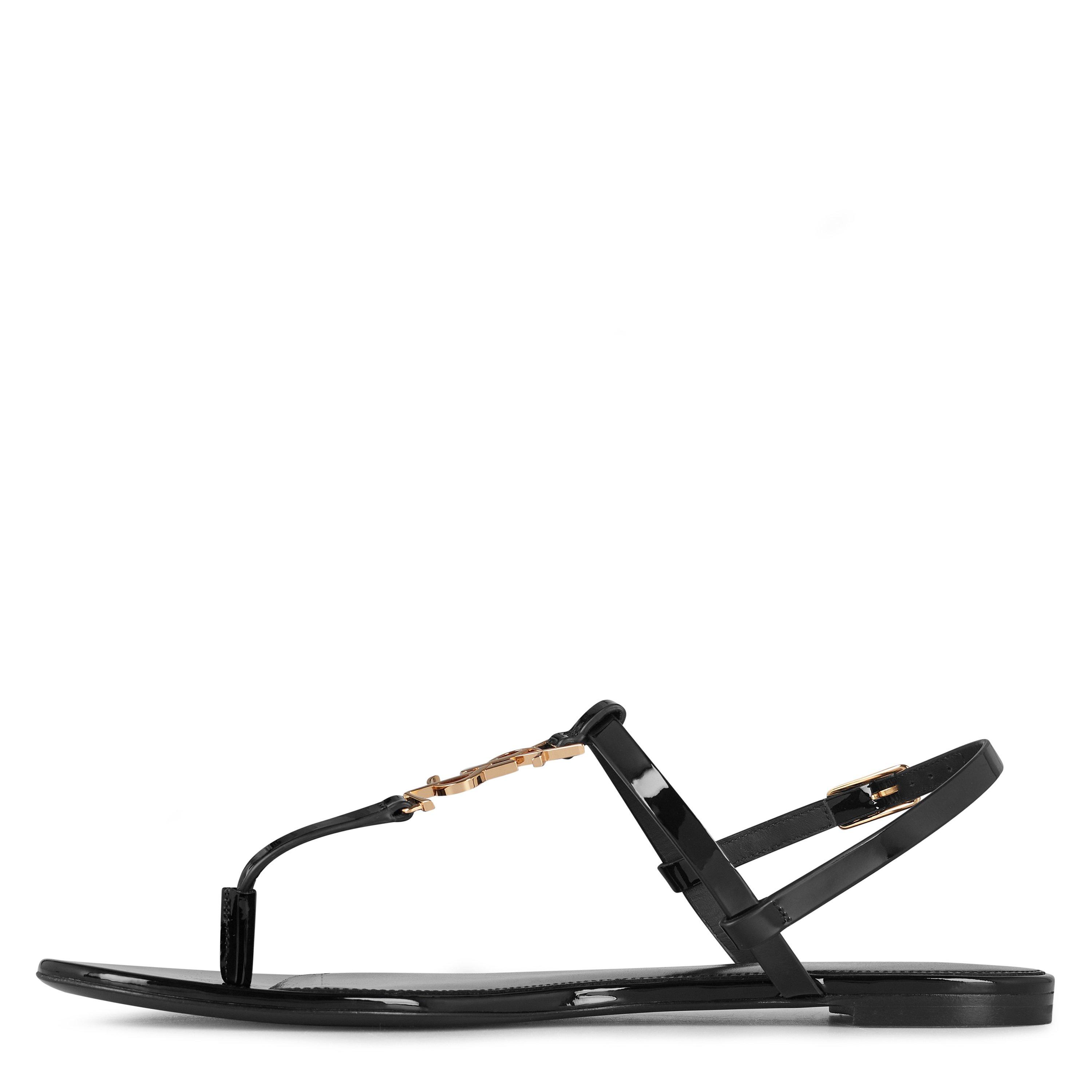 Black 1000 - Saint Laurent - Cassandra Sandals - 3