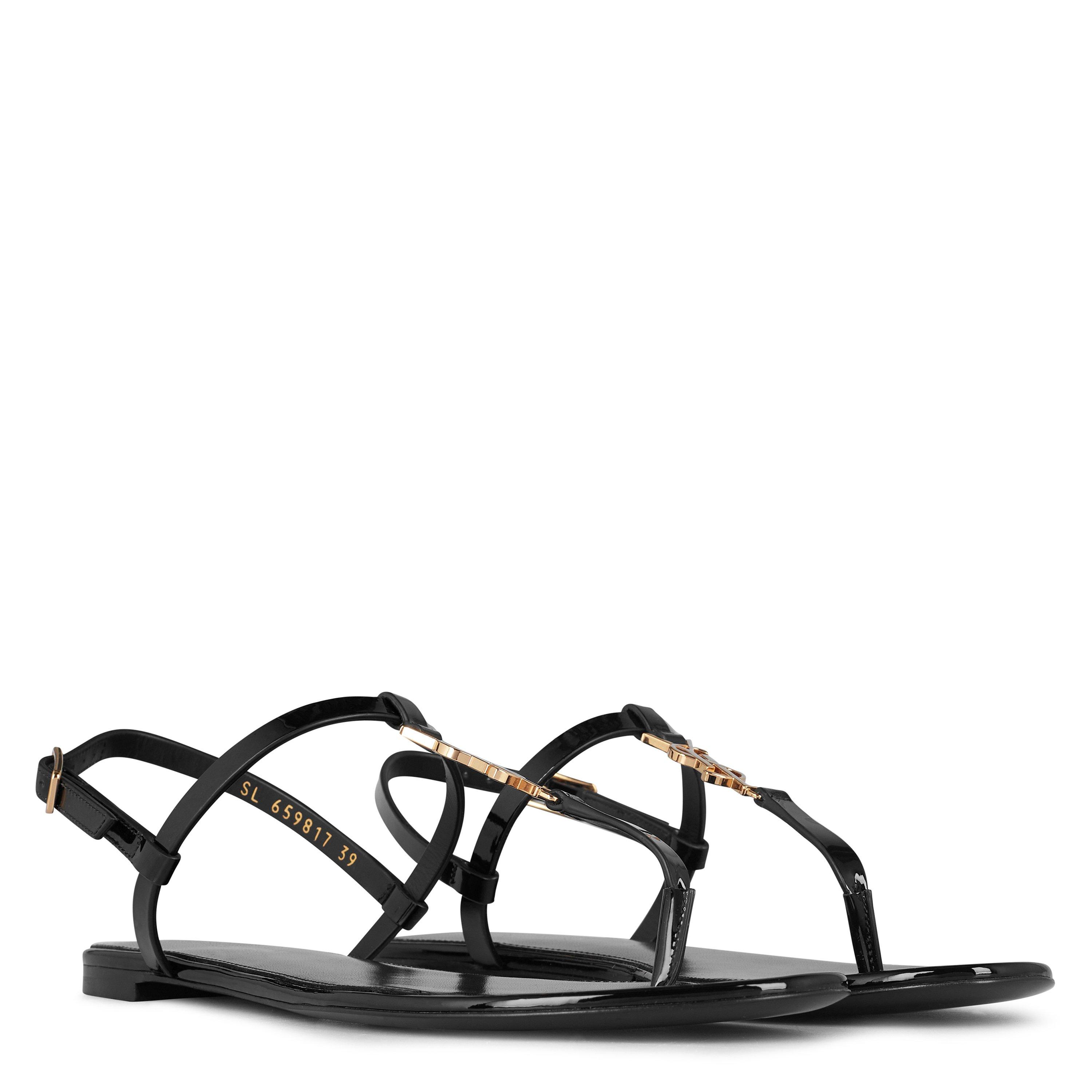 Black 1000 - Saint Laurent - Cassandra Sandals - 4