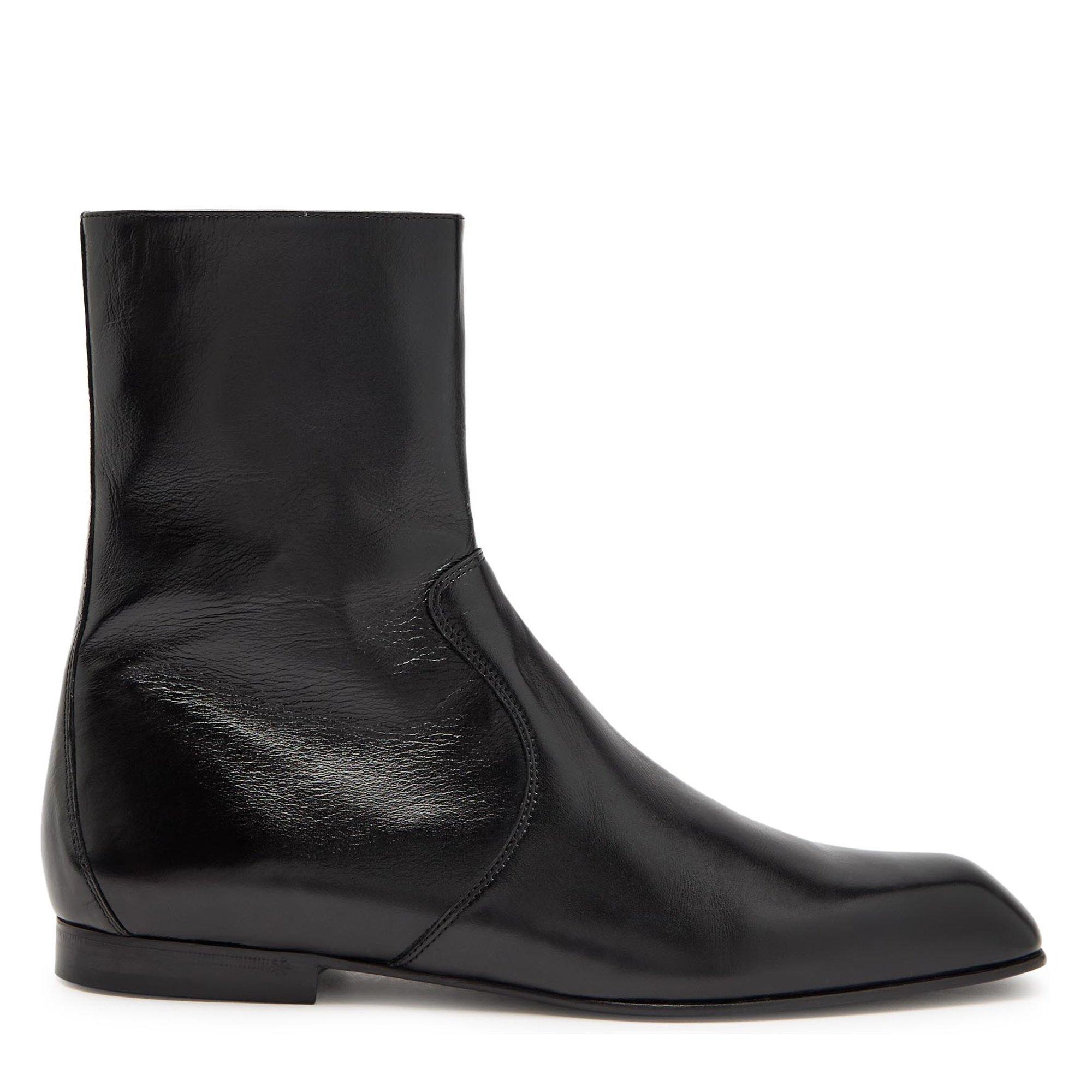 BLACK - Khaite - COLT ANKLE BOOT