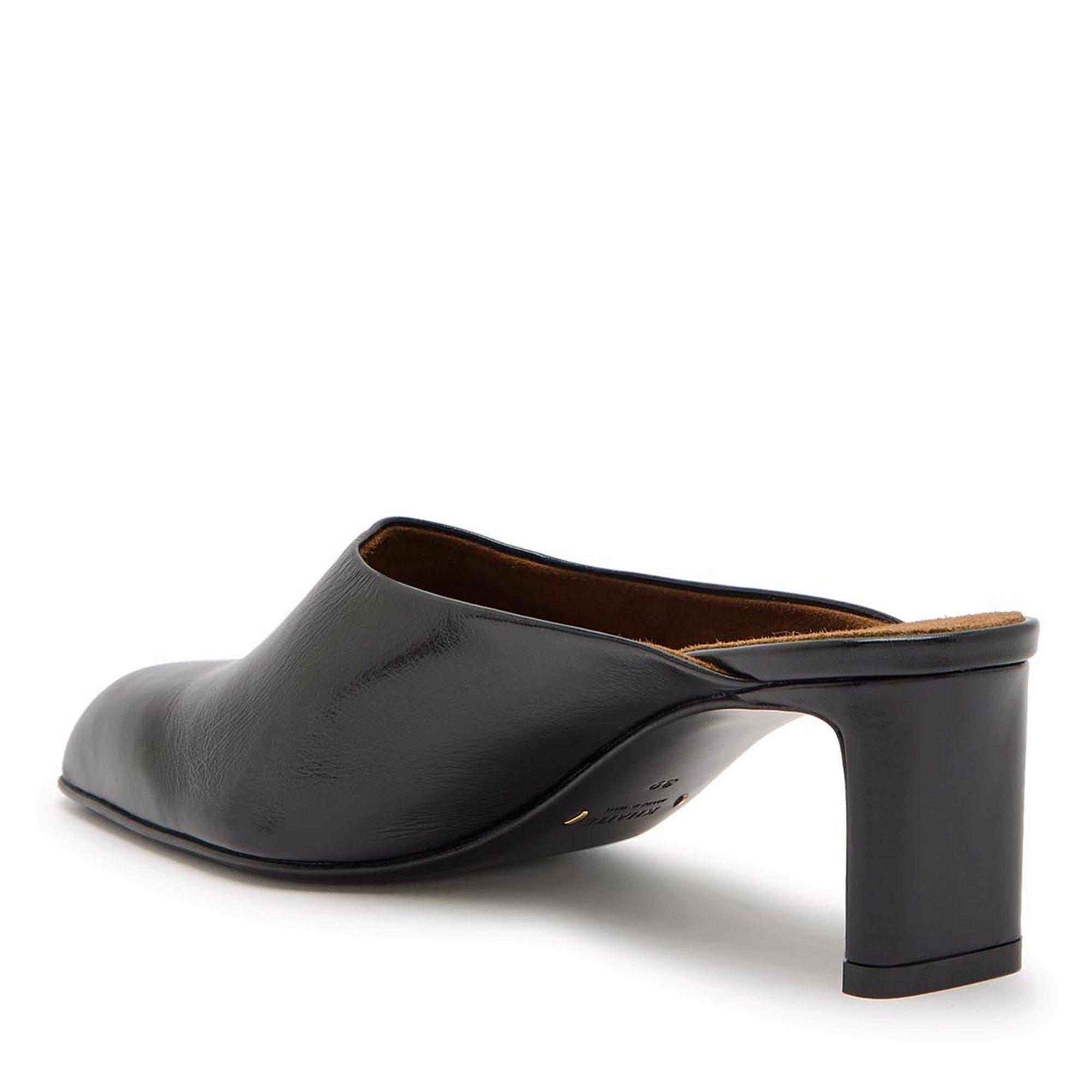 BLACK - Khaite - Women's Colt Leather Heeled Mules - 2