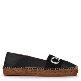 Chloe Woody Flat Espadrilles