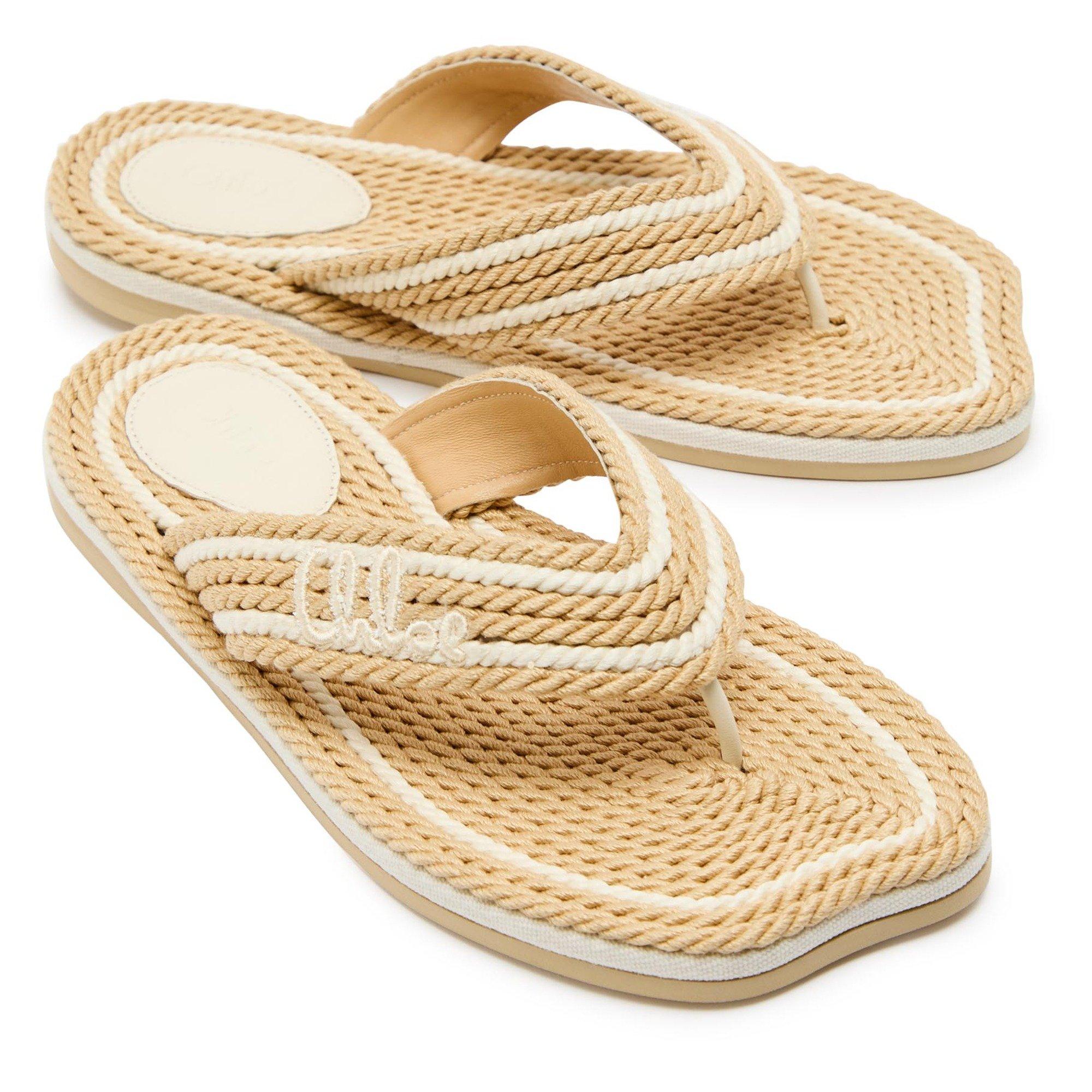 BEIGE - Chloe - Women's Flat Sandals - 4