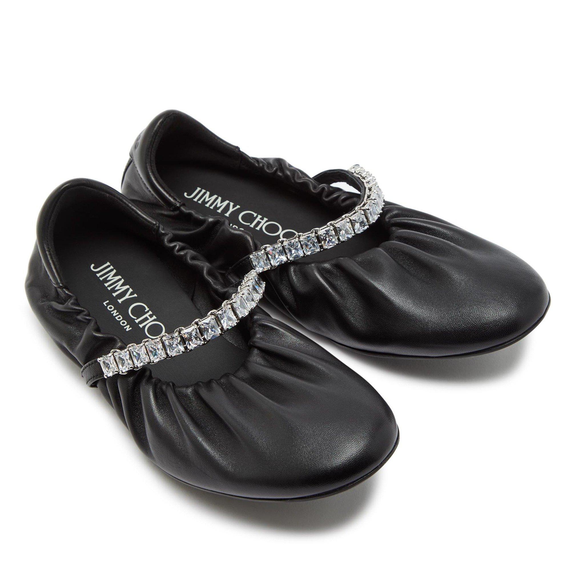 BLACK - Jimmy Choo - JADE BALLERINA - 4