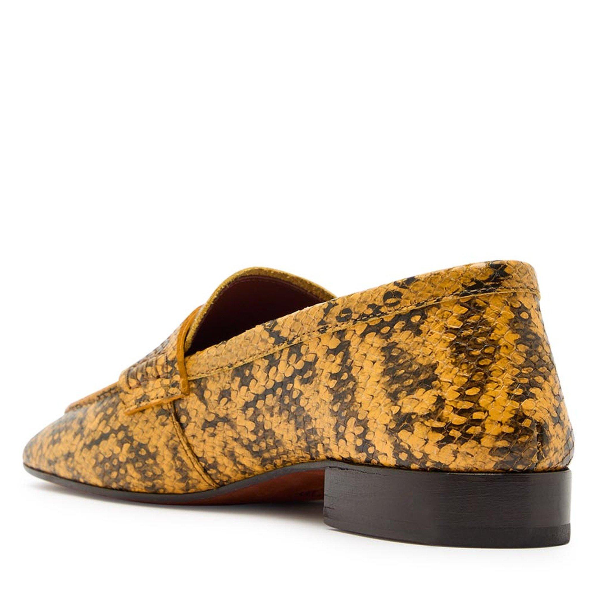 YELLOW - Dries Van Noten - SOFT LOAFER WITH SLIGHTLY WORN - 2