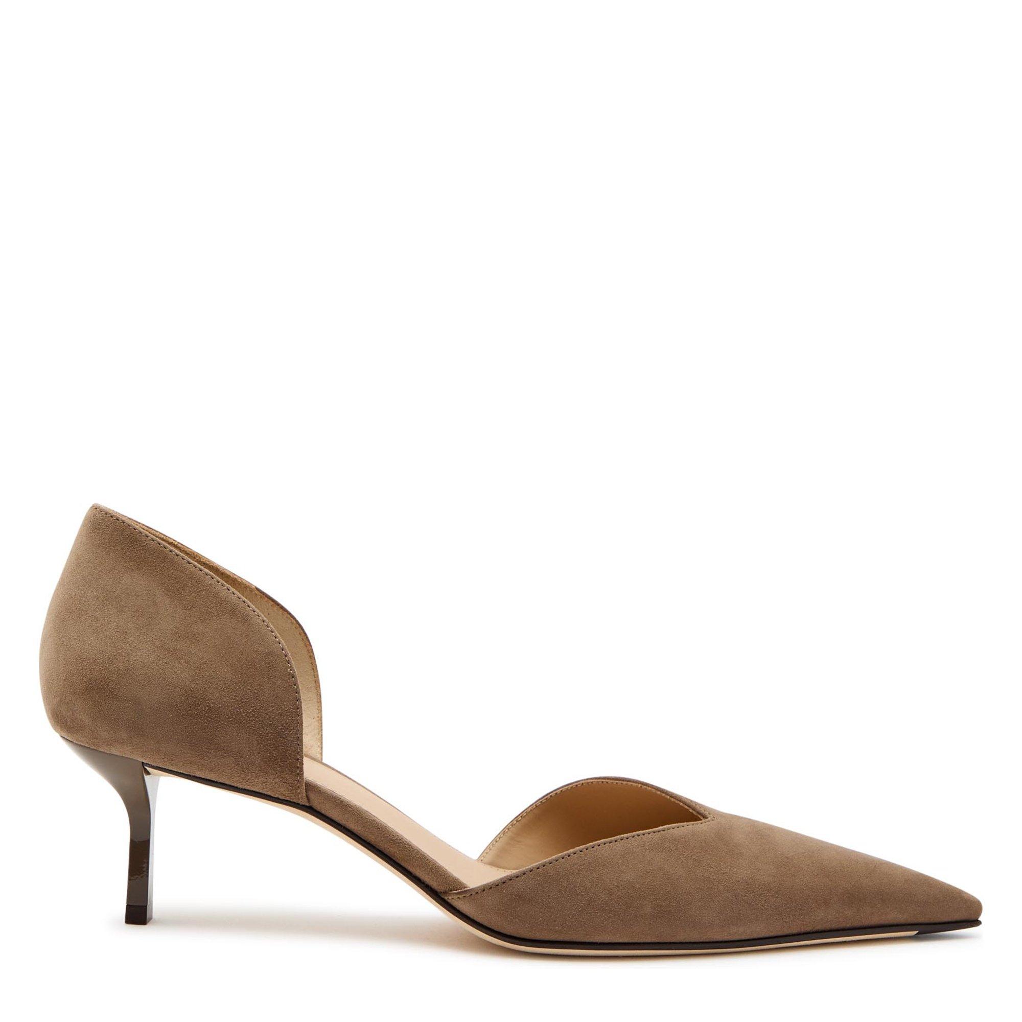 Victoria Beckham VICTORIA ANGLE DORSAY PUMP 55
