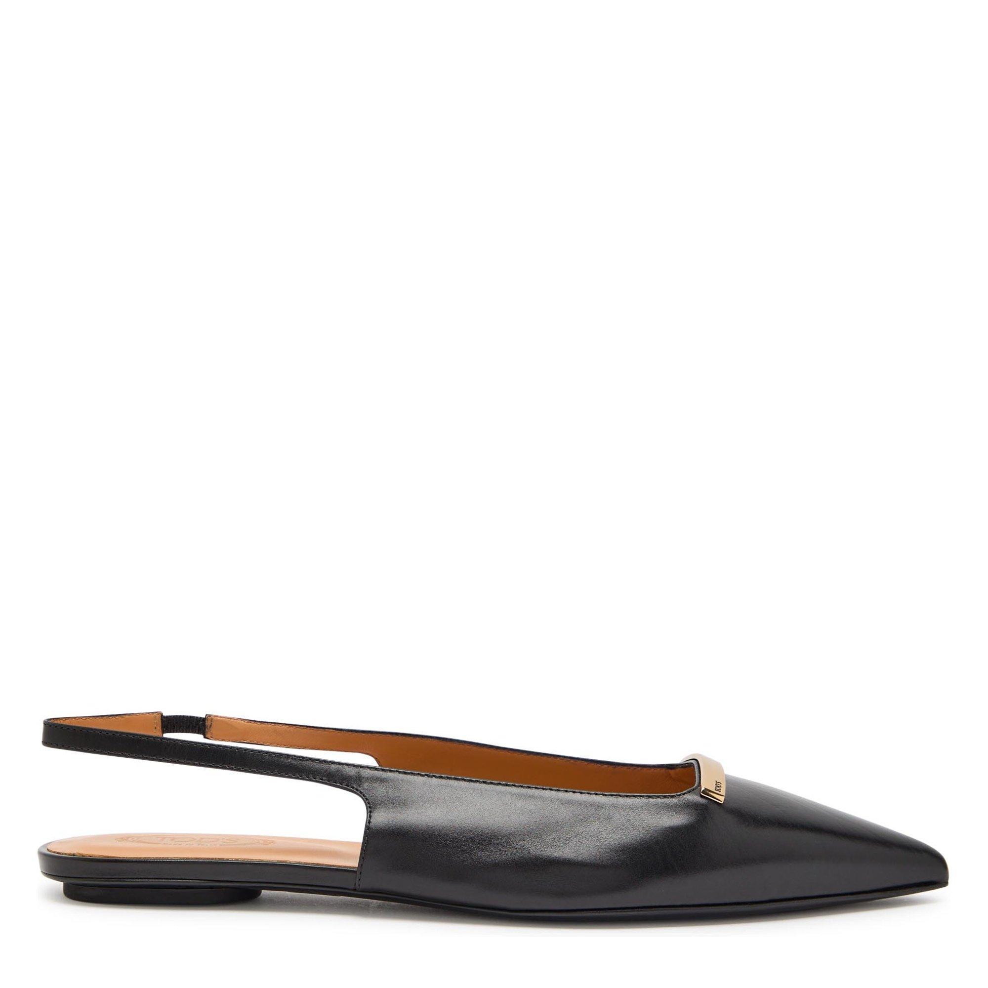 BLACK - Tods - NAGOYA SLINGBACK FLAT - 1