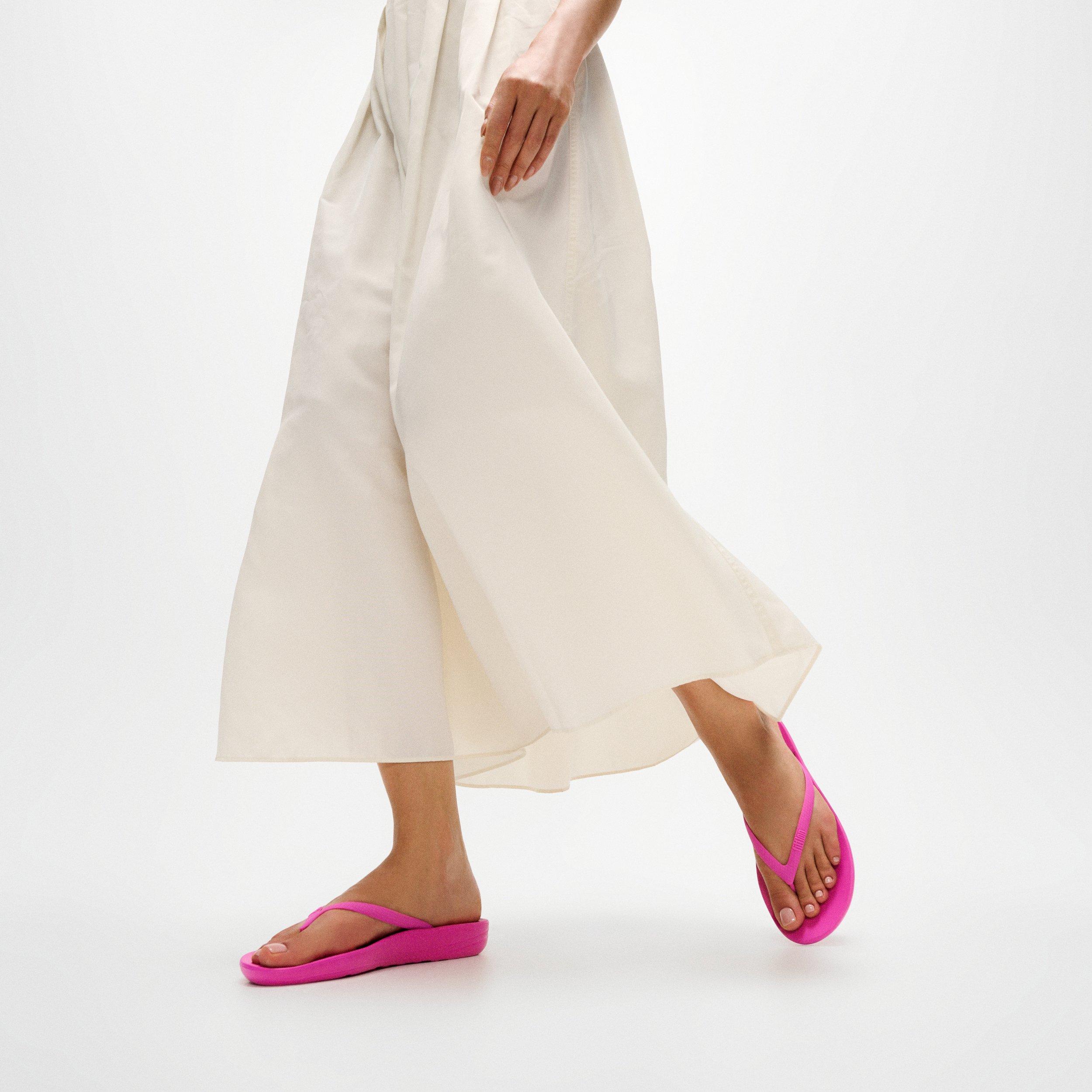 Fuchsia Rush - FitFlop - Iqushion Ergonomic Flip Flops - 2